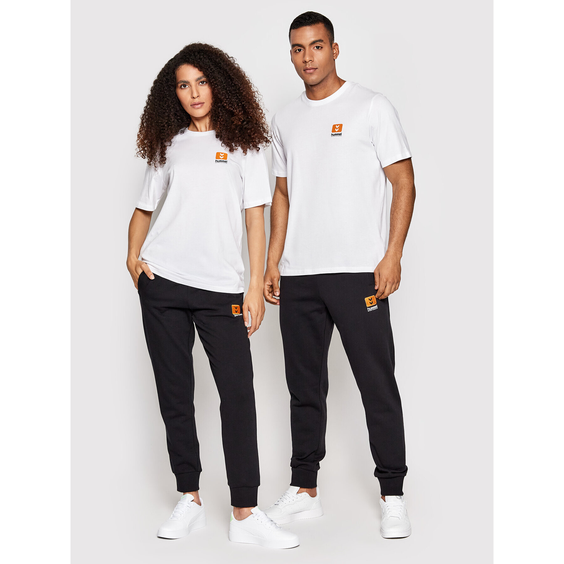 Hummel Póló Unisex Legacy Liam 213715 Fehér Regular Fit - Pepit.hu