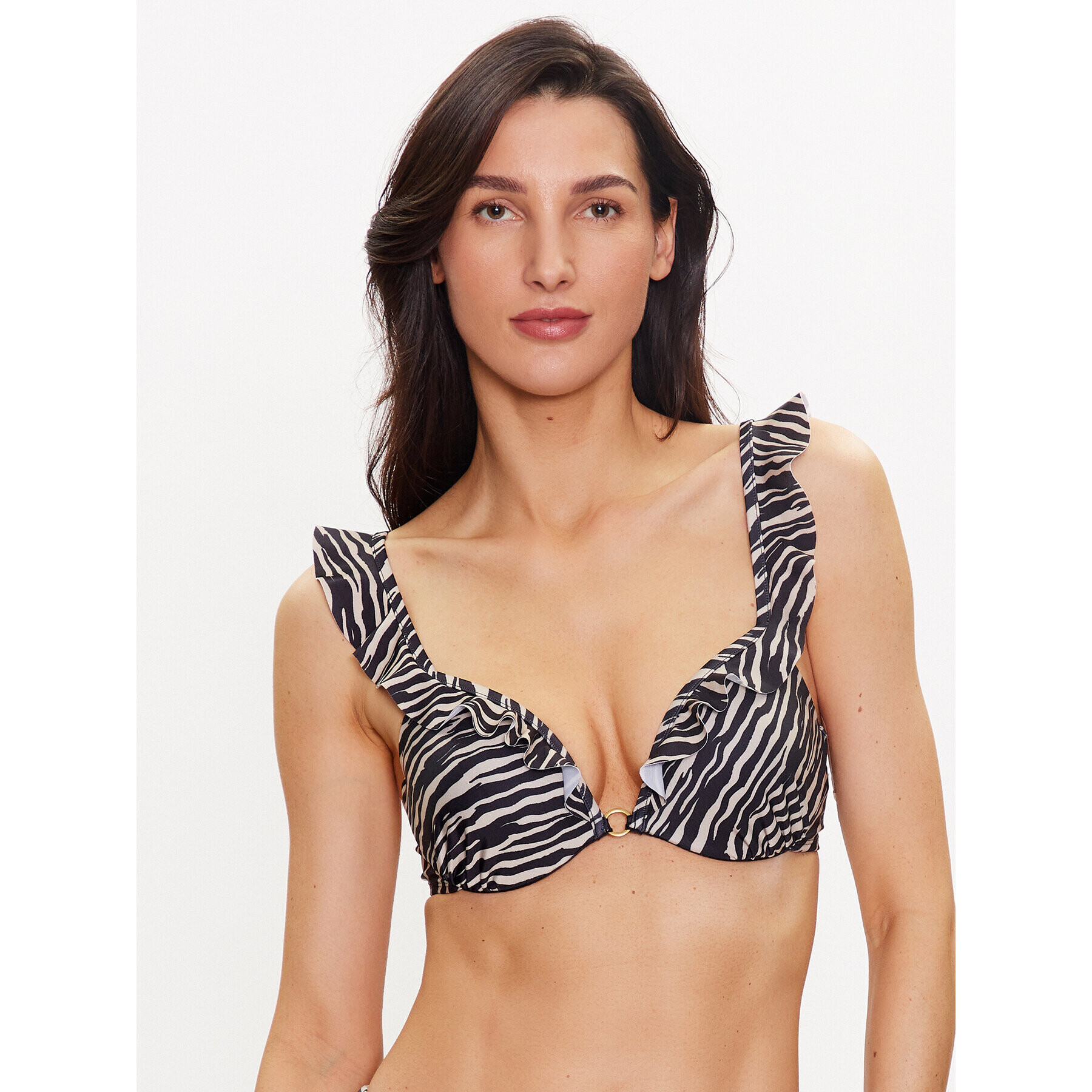 Hunkemöller Bikini felső Zebra 201907 Színes - Pepit.hu