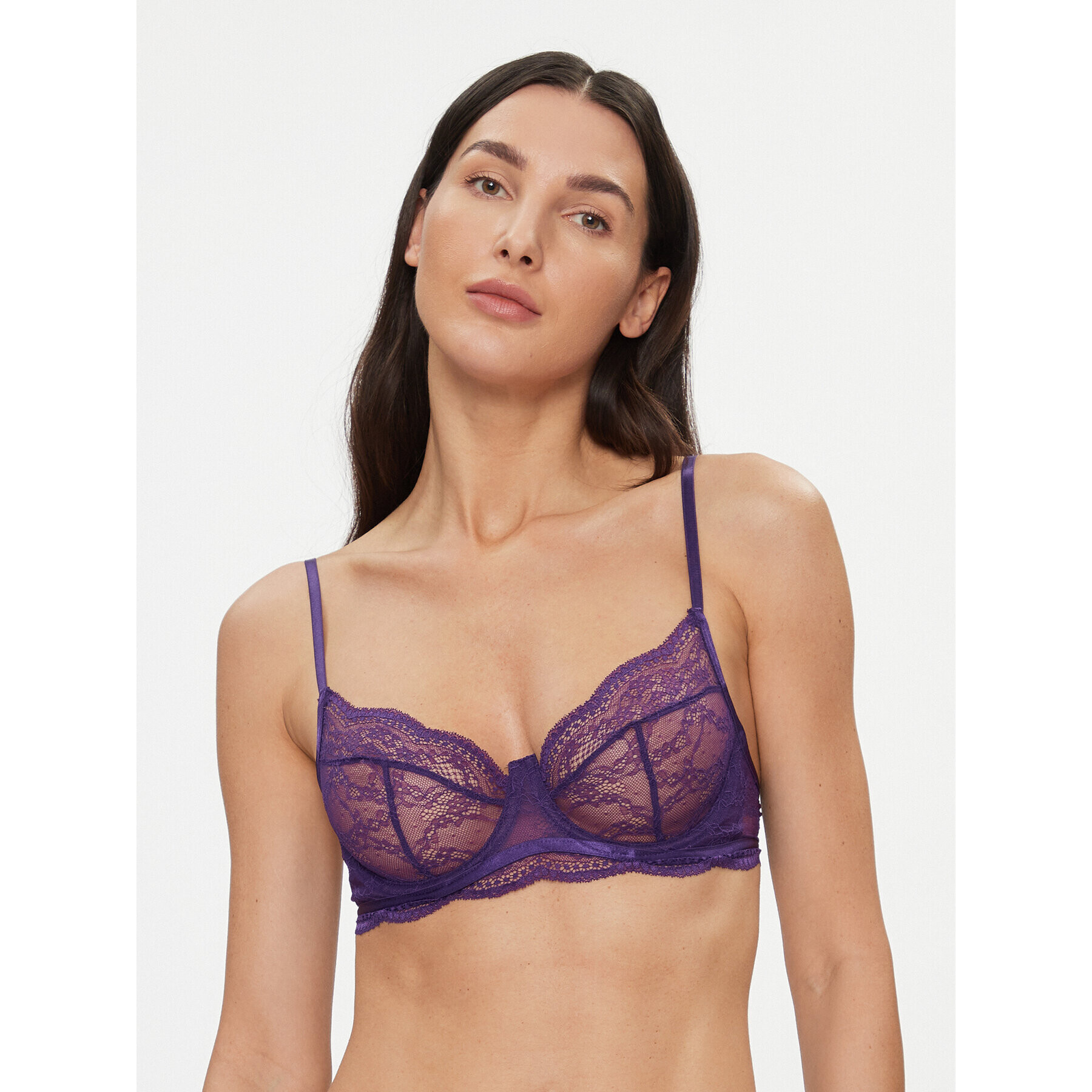 Hunkemöller Bralette melltartó Isabelle Ud 203593 Lila - Pepit.hu