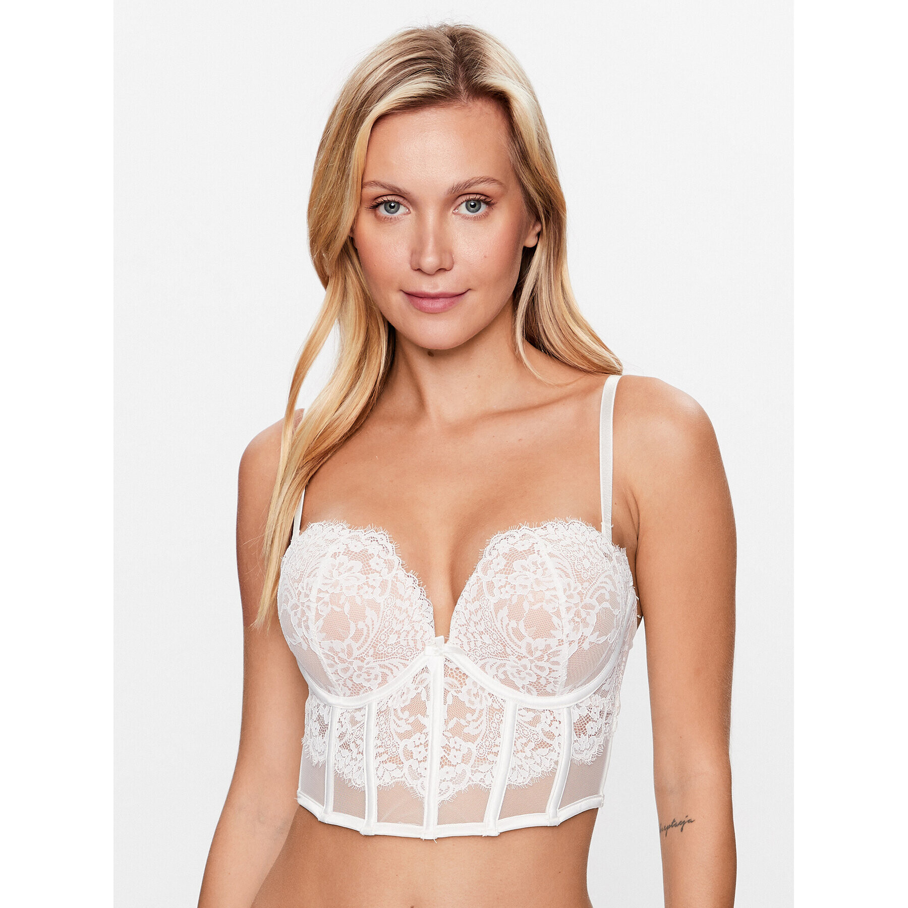 Hunkemöller Push up melltartó Chlo II 202095 Fehér - Pepit.hu