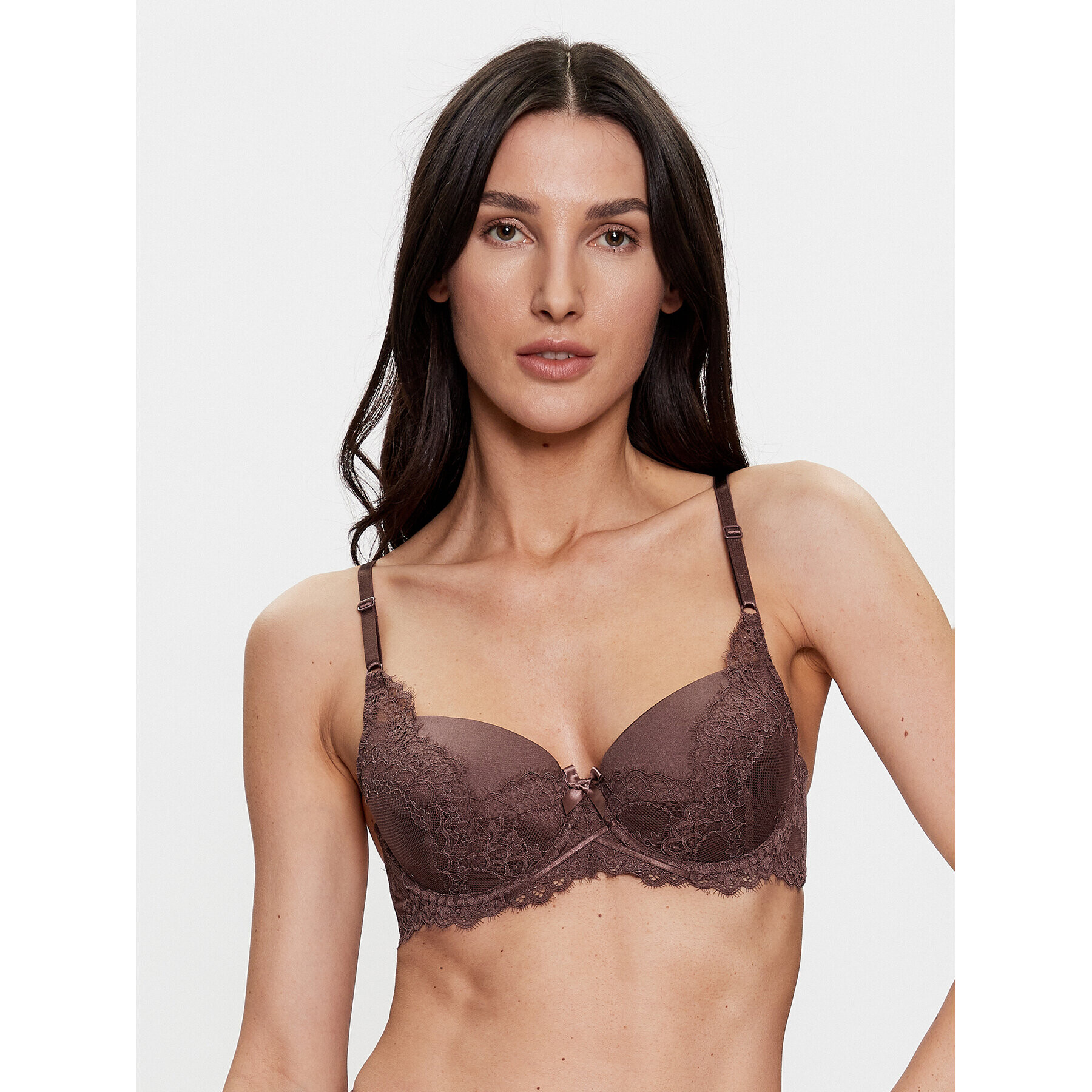 Hunkemöller Push up melltartó Daisy 201105 Barna - Pepit.hu