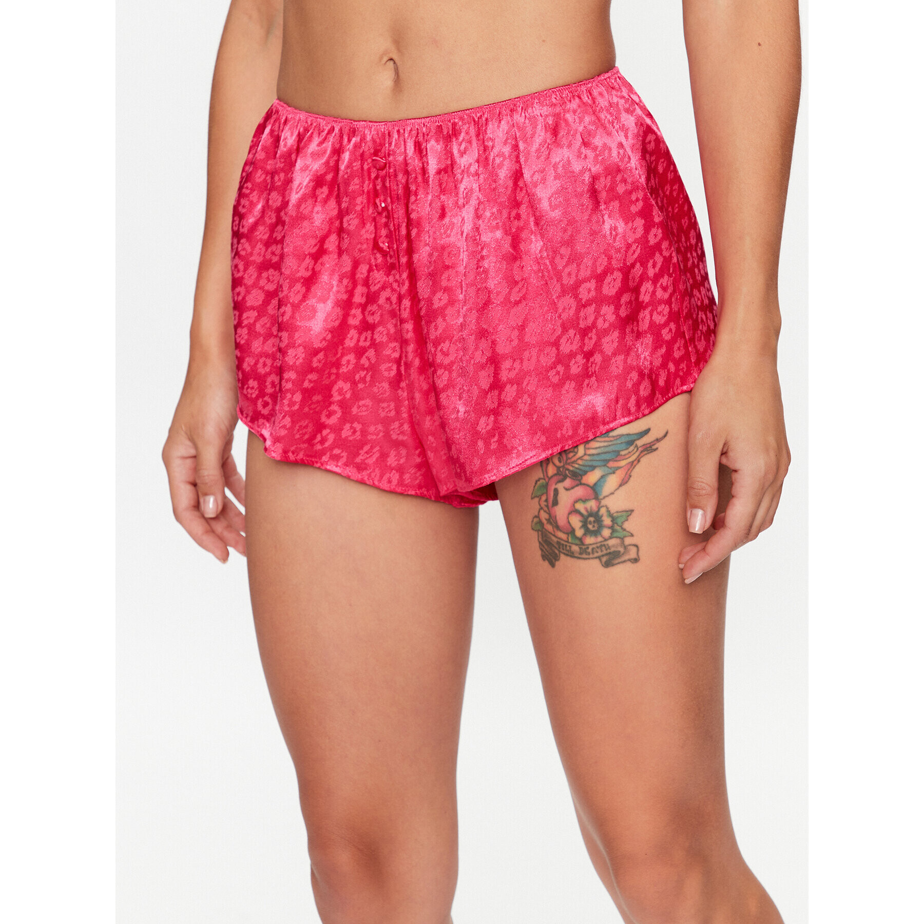 Hunkemöller Rövid pizsama nadrág 203226 Rózsaszín Comfortable Fit - Pepit.hu