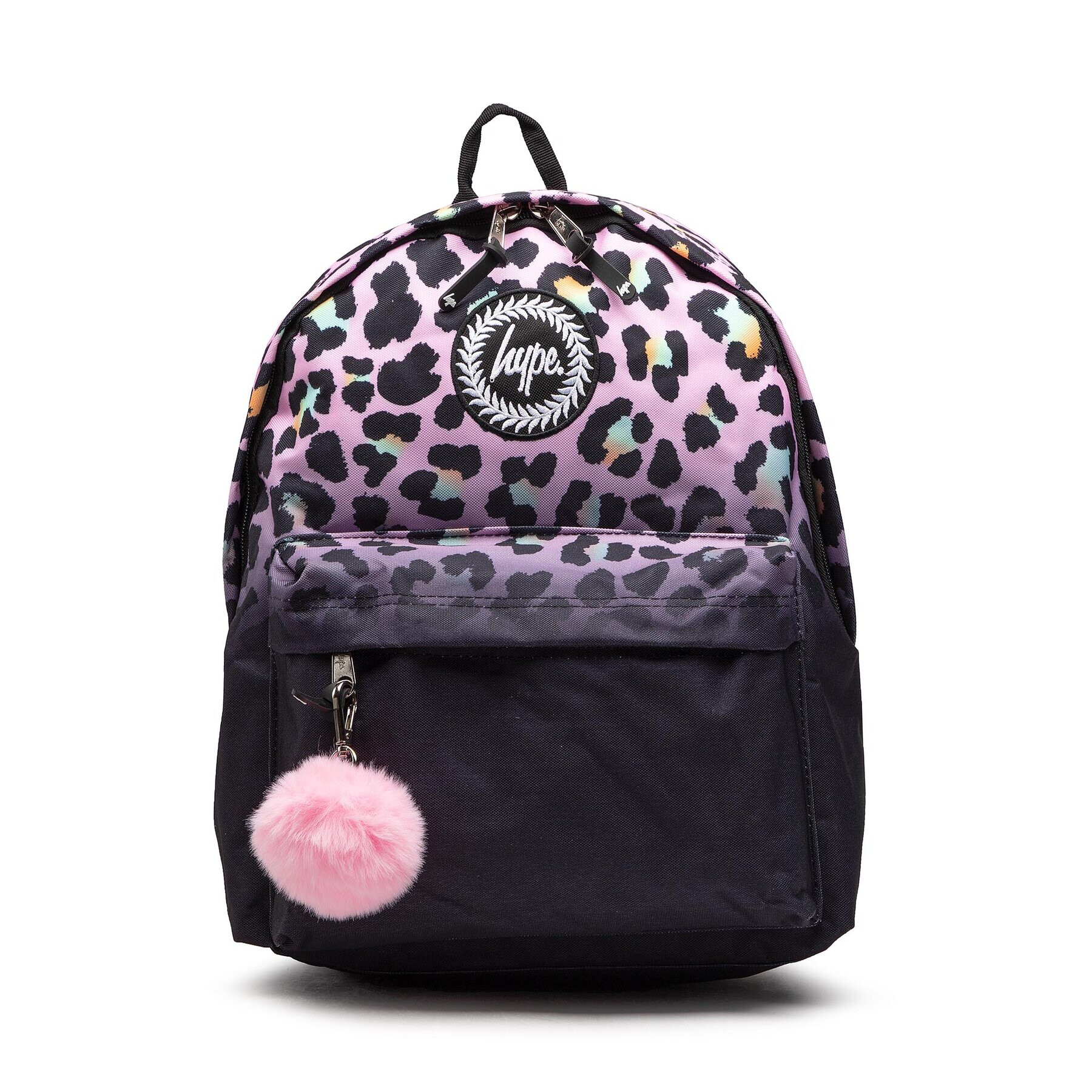 HYPE Hátizsák Disco Leopard Fade Crest Backpack YVLR-643 Fekete - Pepit.hu