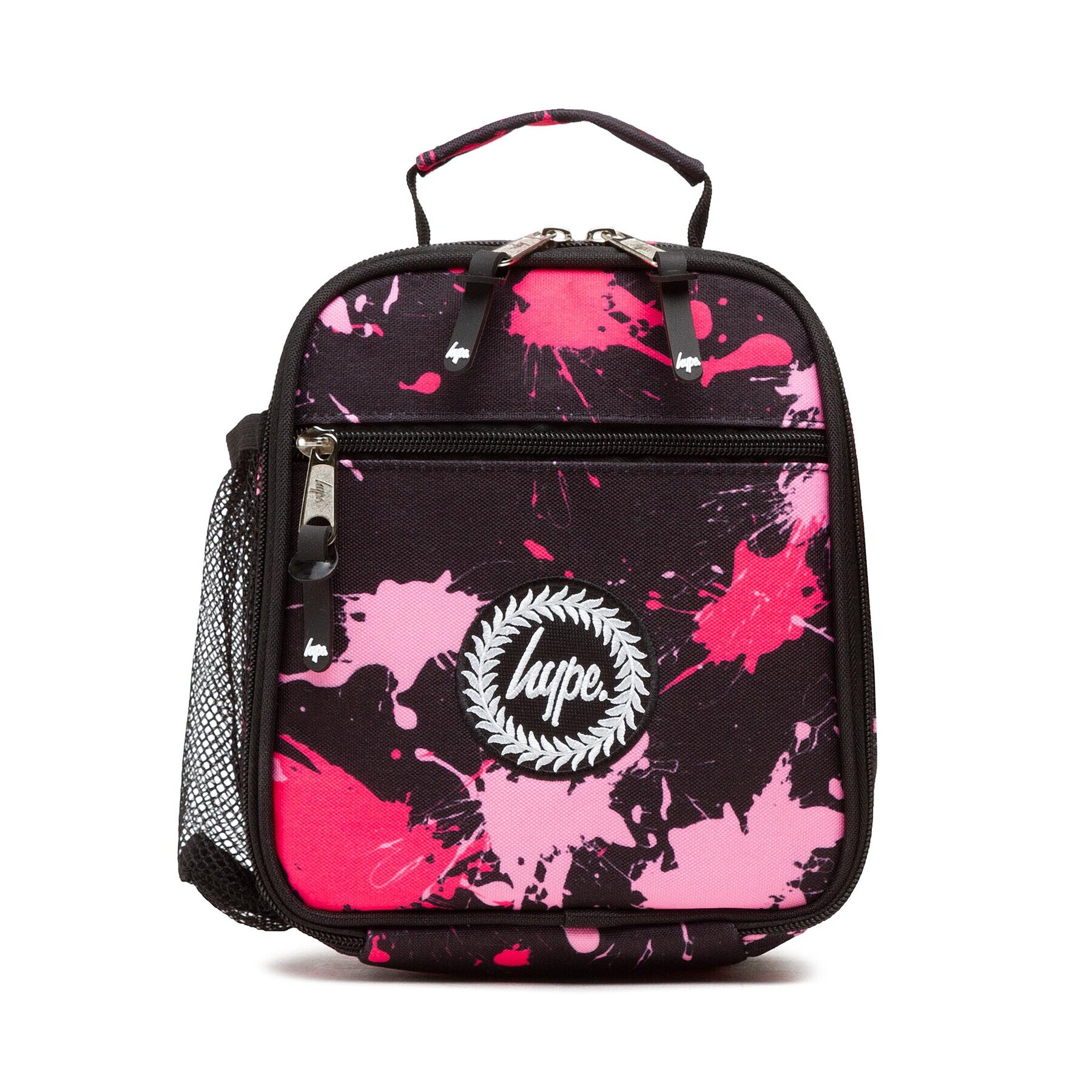 HYPE Uzsonnás táska Splat Crest Lunchbox YVLR-686 Fekete - Pepit.hu