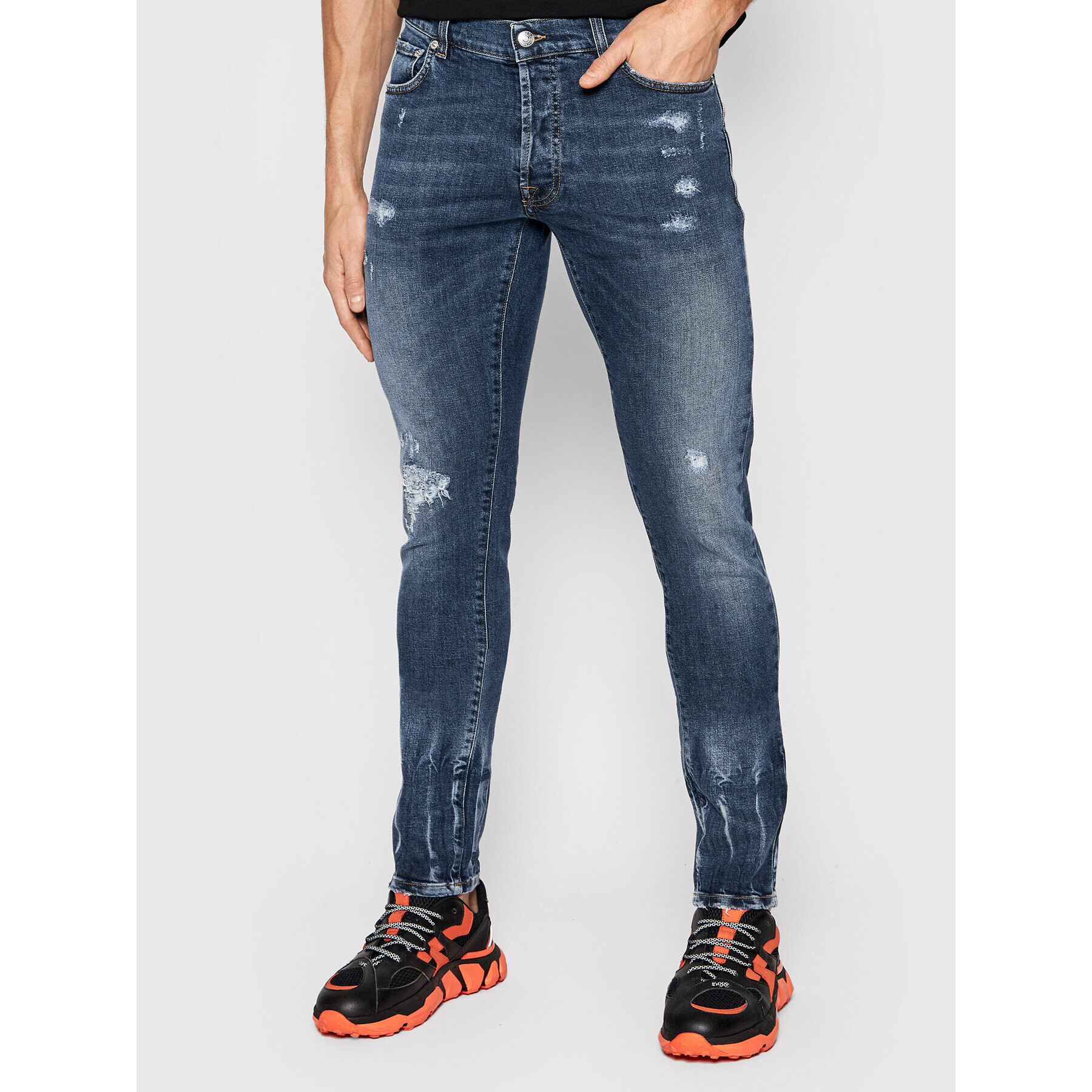 Iceberg Farmer 2SL260036001 Sötétkék Slim Fit - Pepit.hu