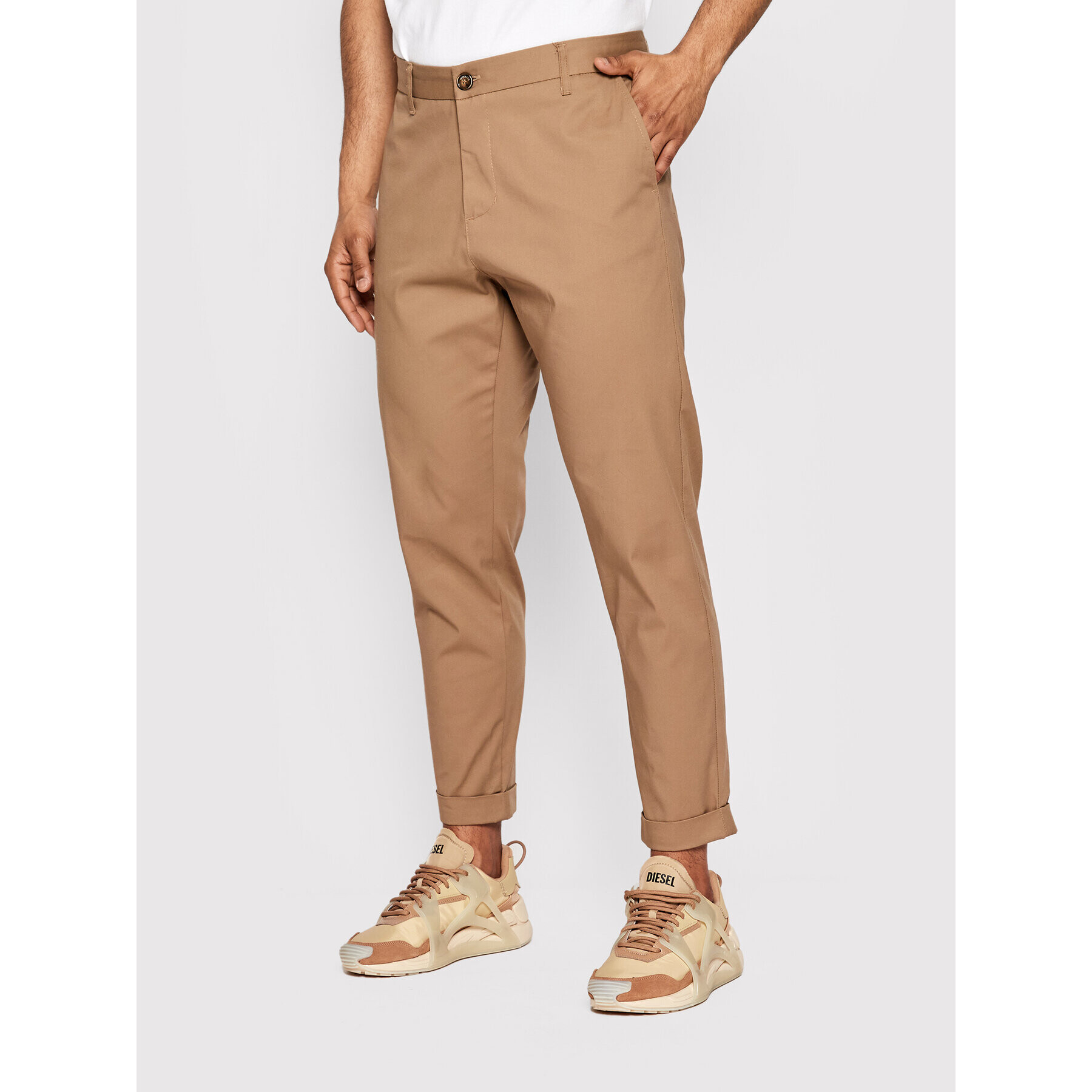 Imperial Chinos PWB0DBC Bézs Regular Fit - Pepit.hu