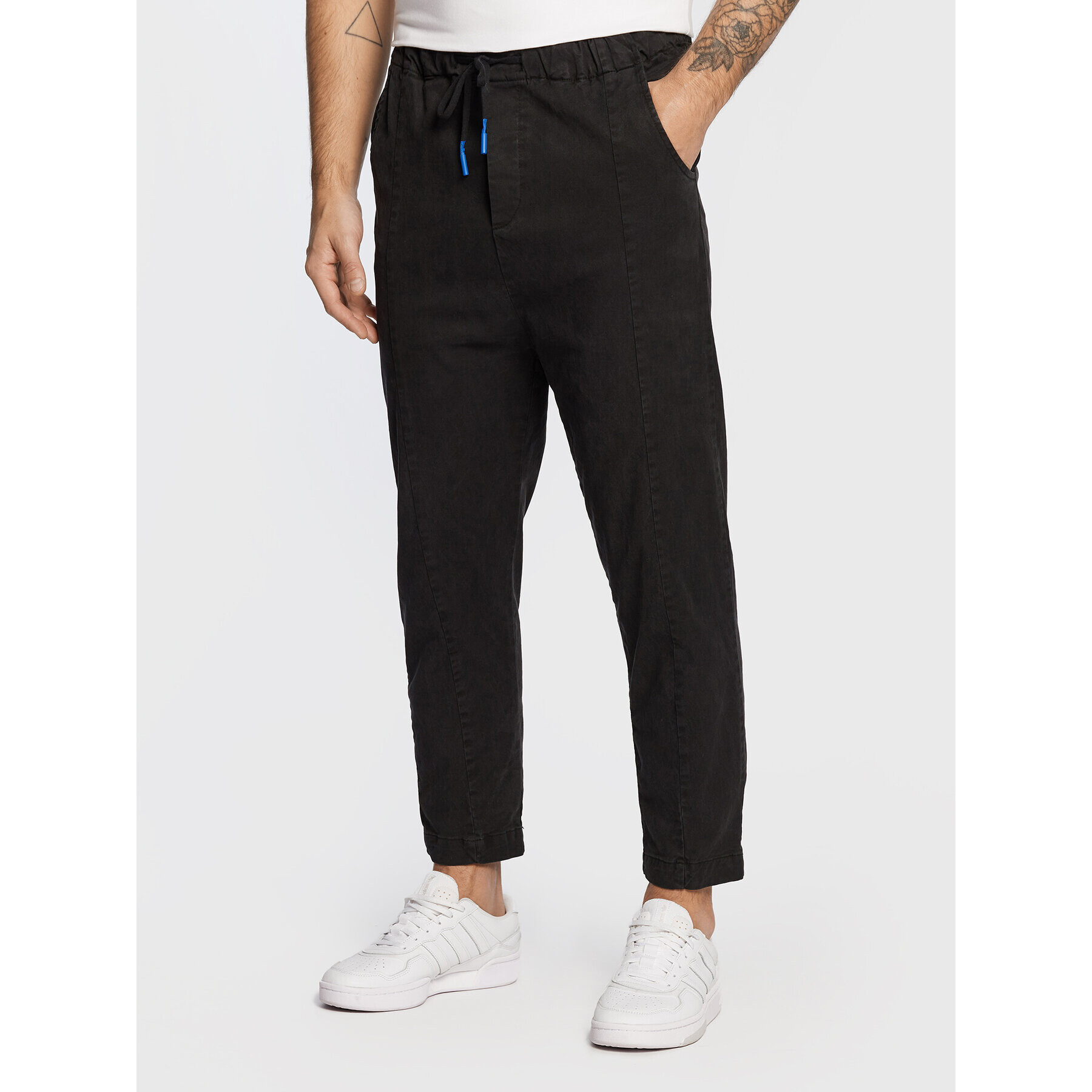 Imperial Farmer PD7WEQS5R7 Fekete Relaxed Fit - Pepit.hu