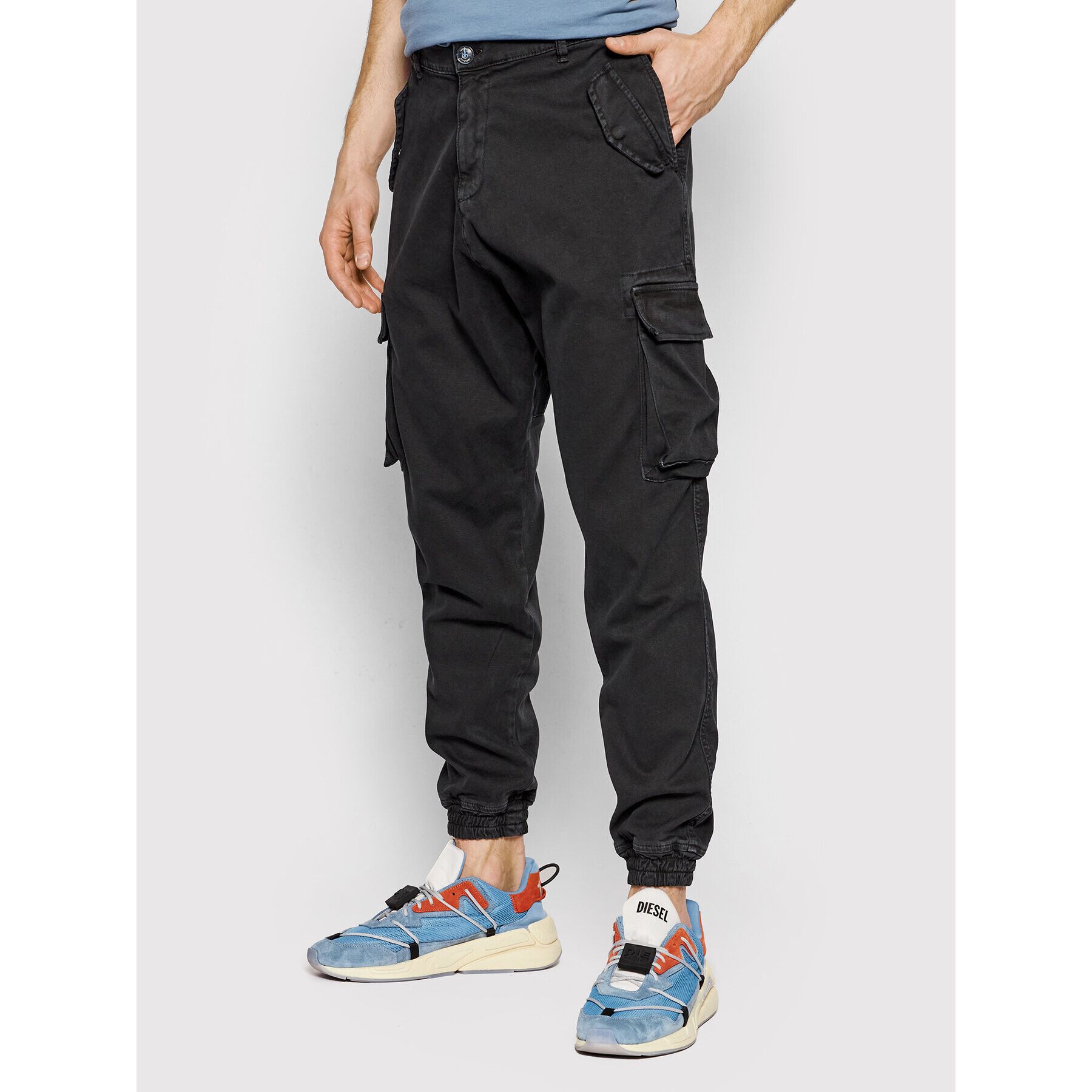 Imperial Joggers P640314604 Fekete Regular Fit - Pepit.hu