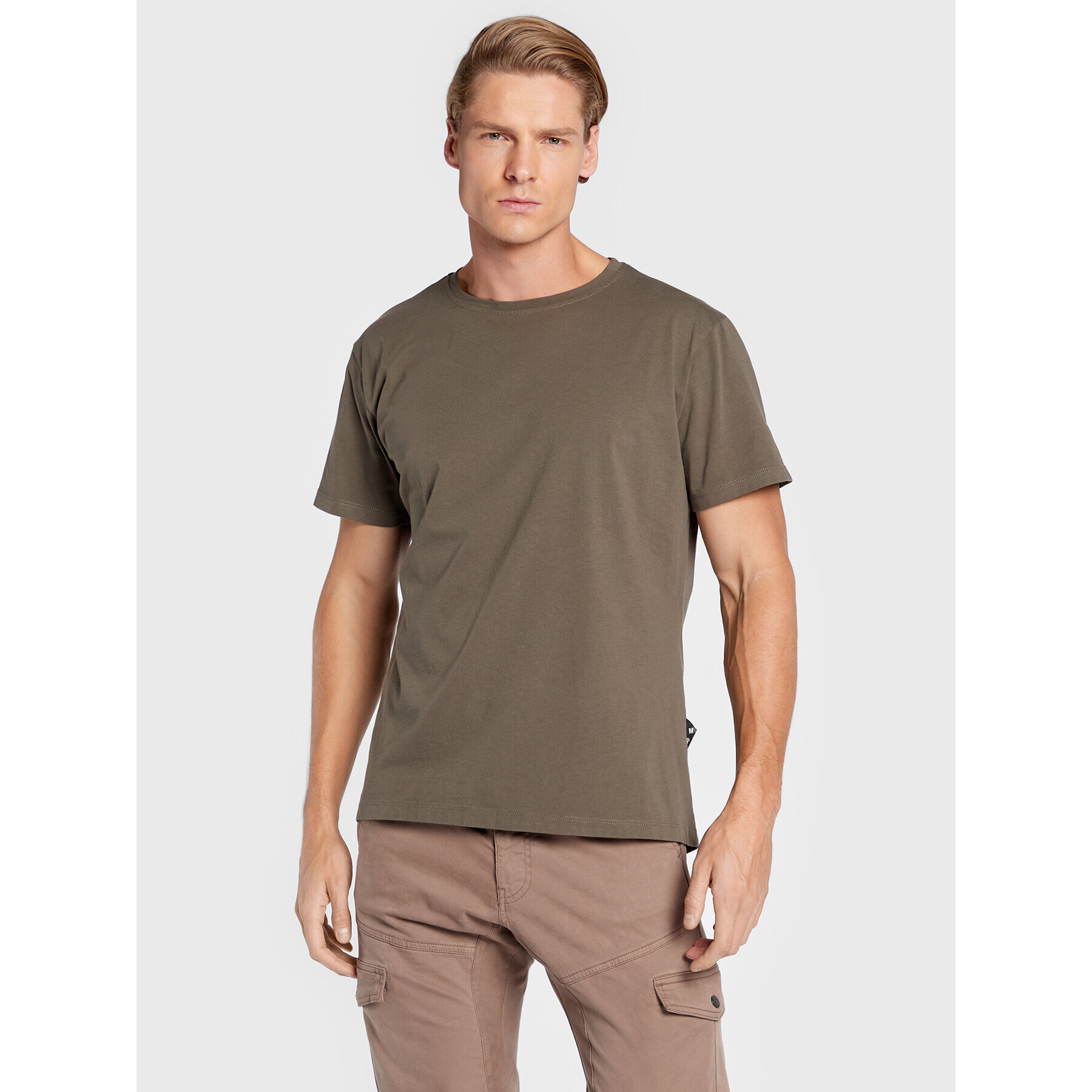 Imperial Póló TK42EDTL Khaki Regular Fit - Pepit.hu