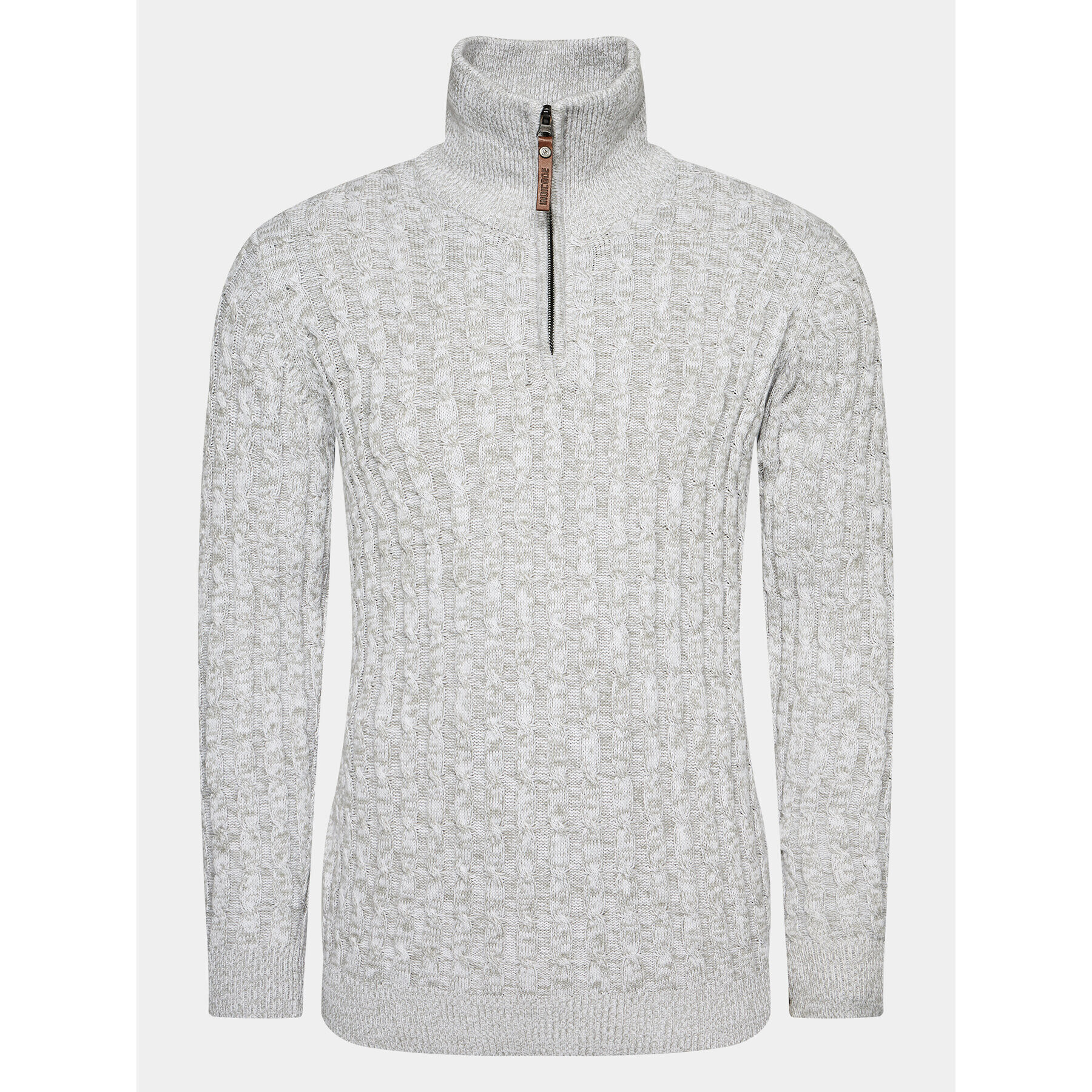 INDICODE Sweater Rufus 35-026 Szürke Regular Fit - Pepit.hu