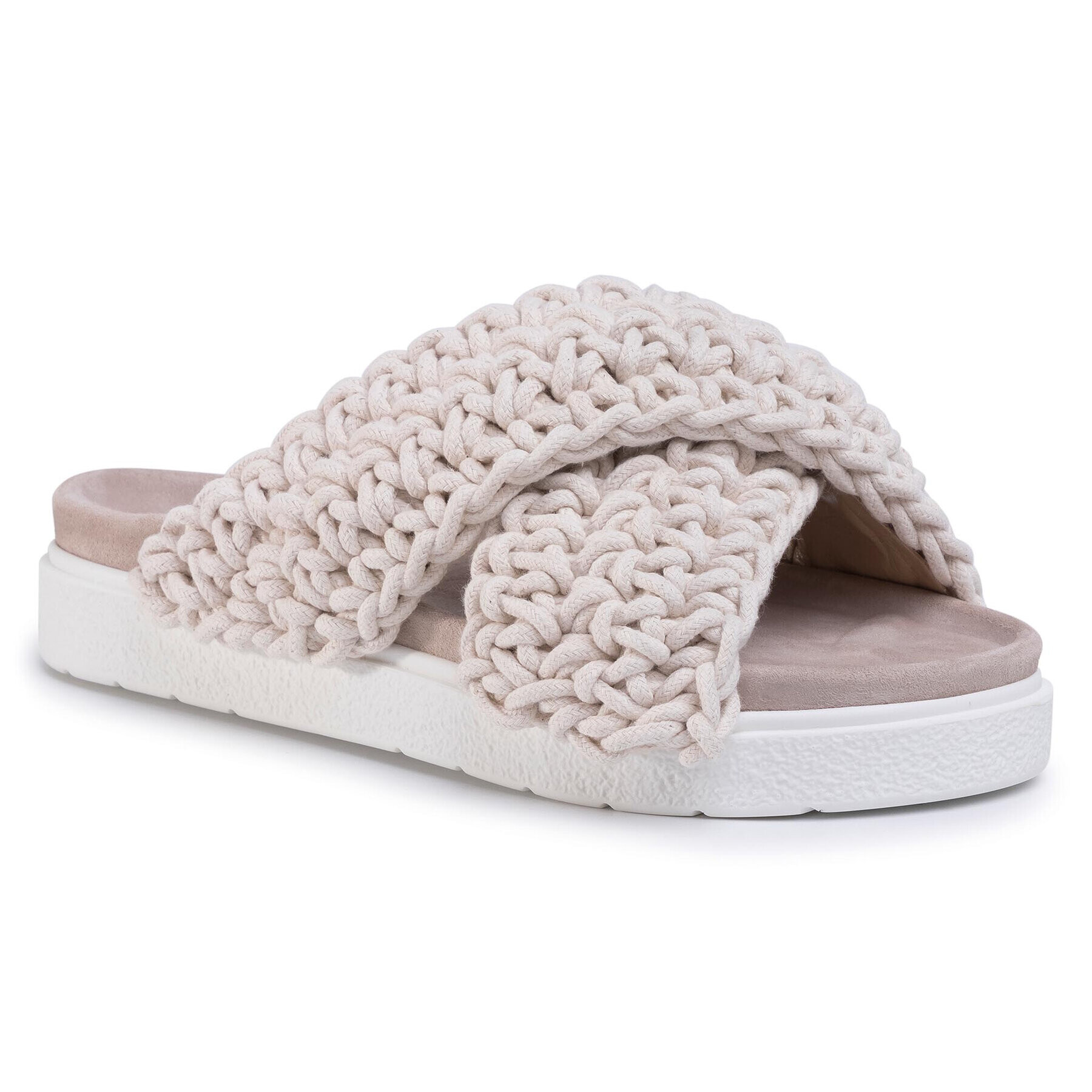 Inuikii Papucs Women Woven 70104-5 Bézs - Pepit.hu