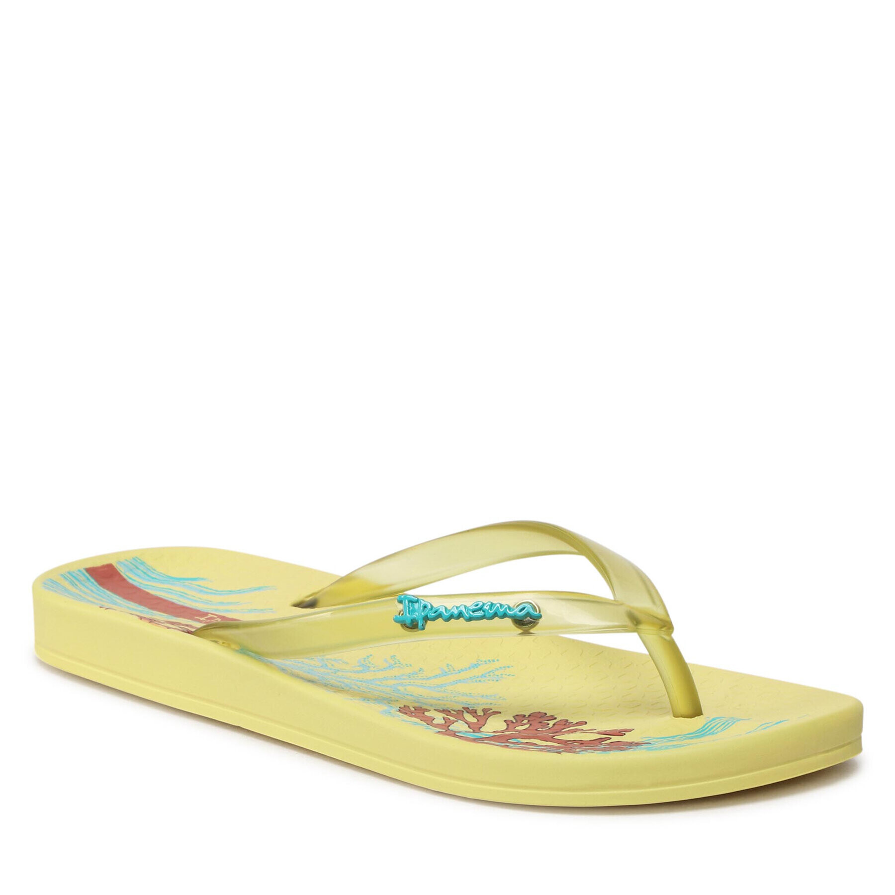 Ipanema Flip-flops Anat. Glossy Fem 82895 Sárga - Pepit.hu