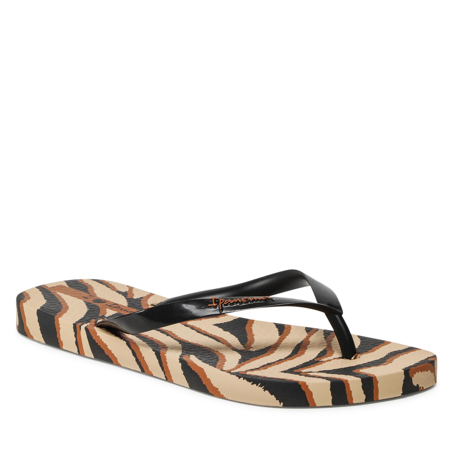 Ipanema Flip-flops Animale Print Fem 83162 Fekete - Pepit.hu