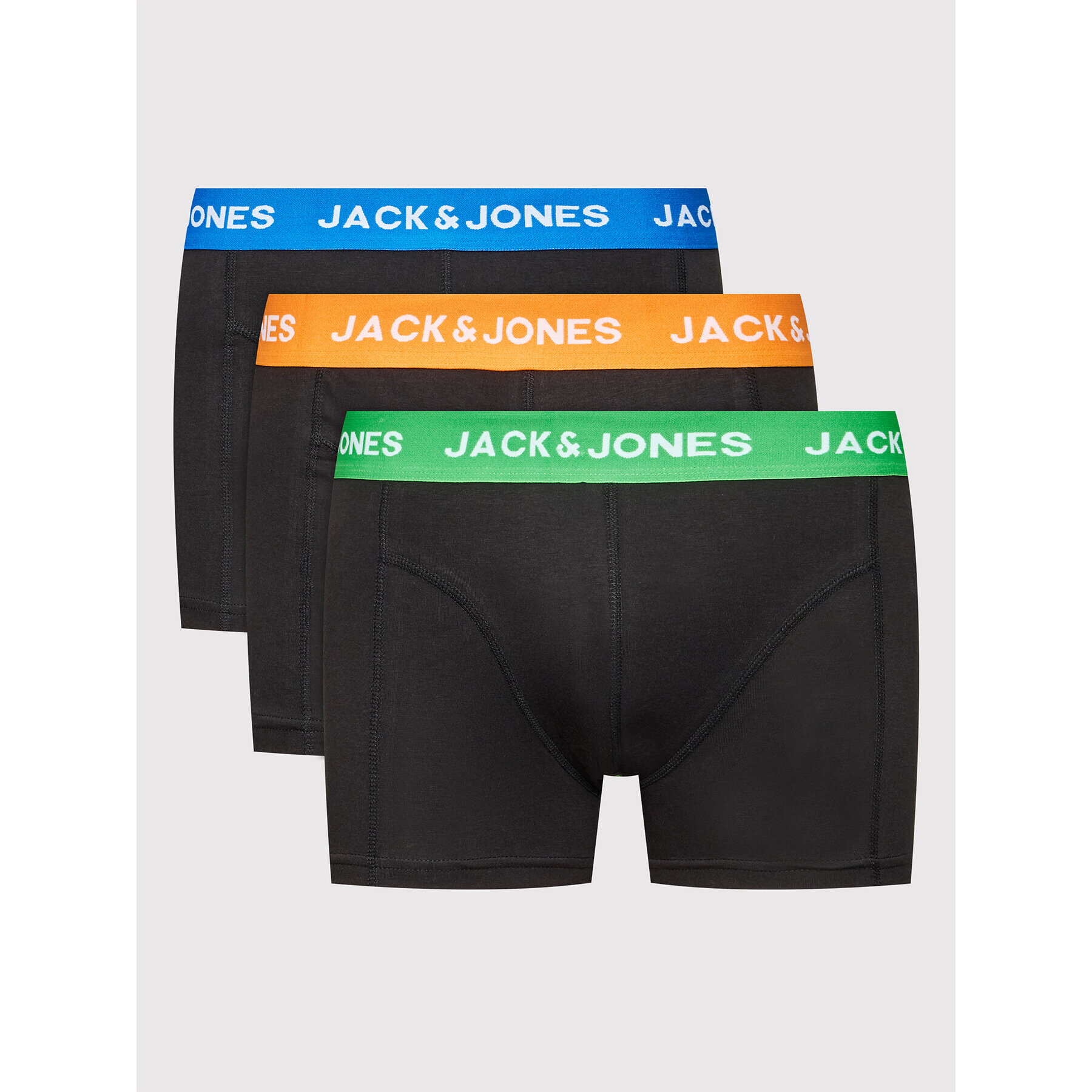 Jack&Jones 3 darab boxer Acron 12205040 Fekete - Pepit.hu