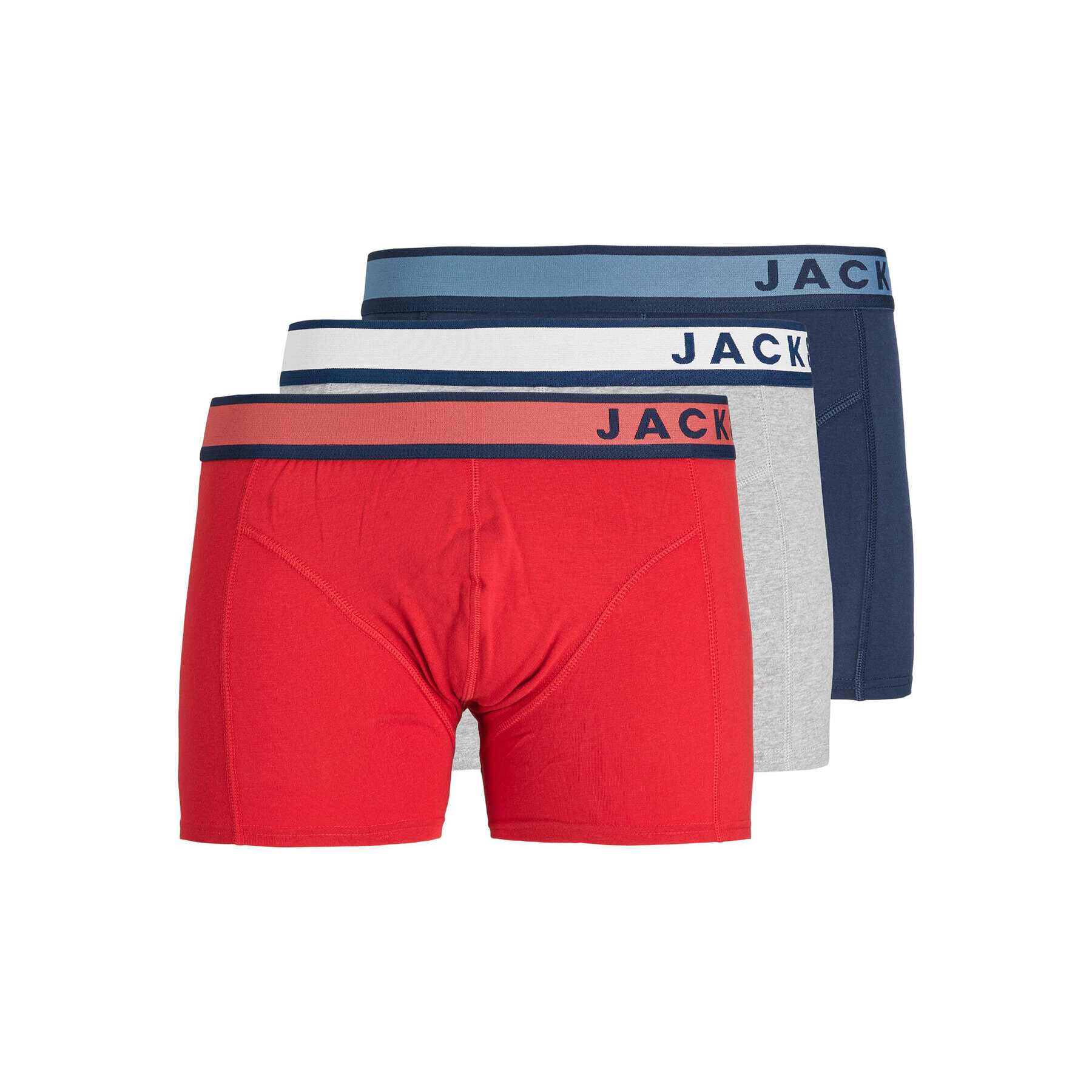 Jack&Jones 3 darab boxer Denver 12227975 Színes - Pepit.hu