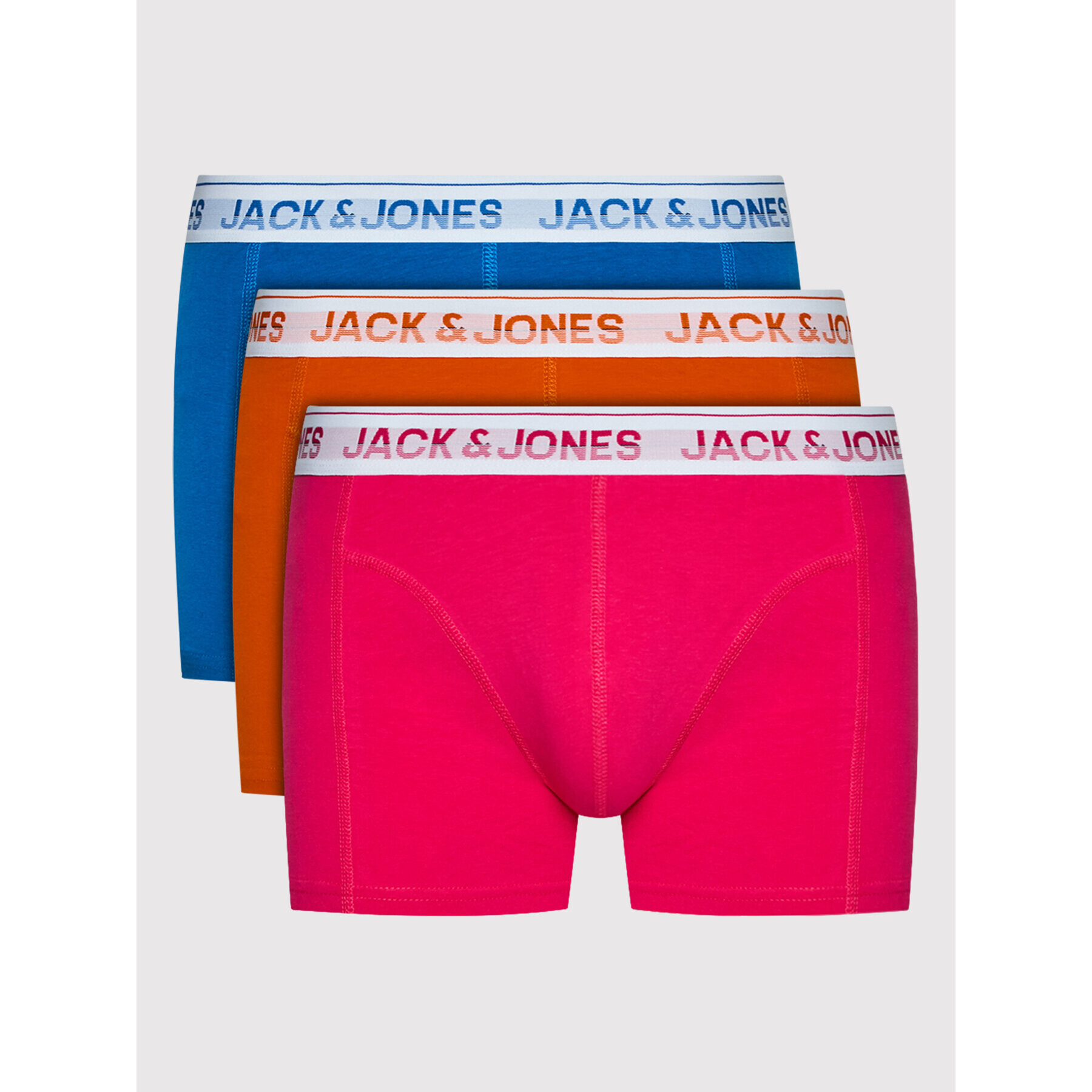 Jack&Jones 3 darab boxer Fluorescent 12205564 Színes - Pepit.hu