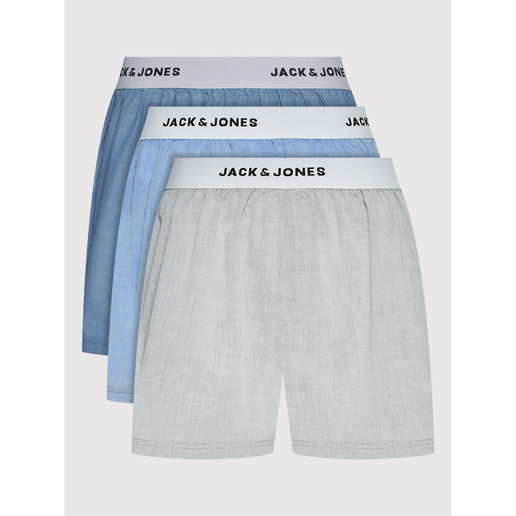 Jack&Jones 3 darab boxer Kyle 12212160 Kék - Pepit.hu