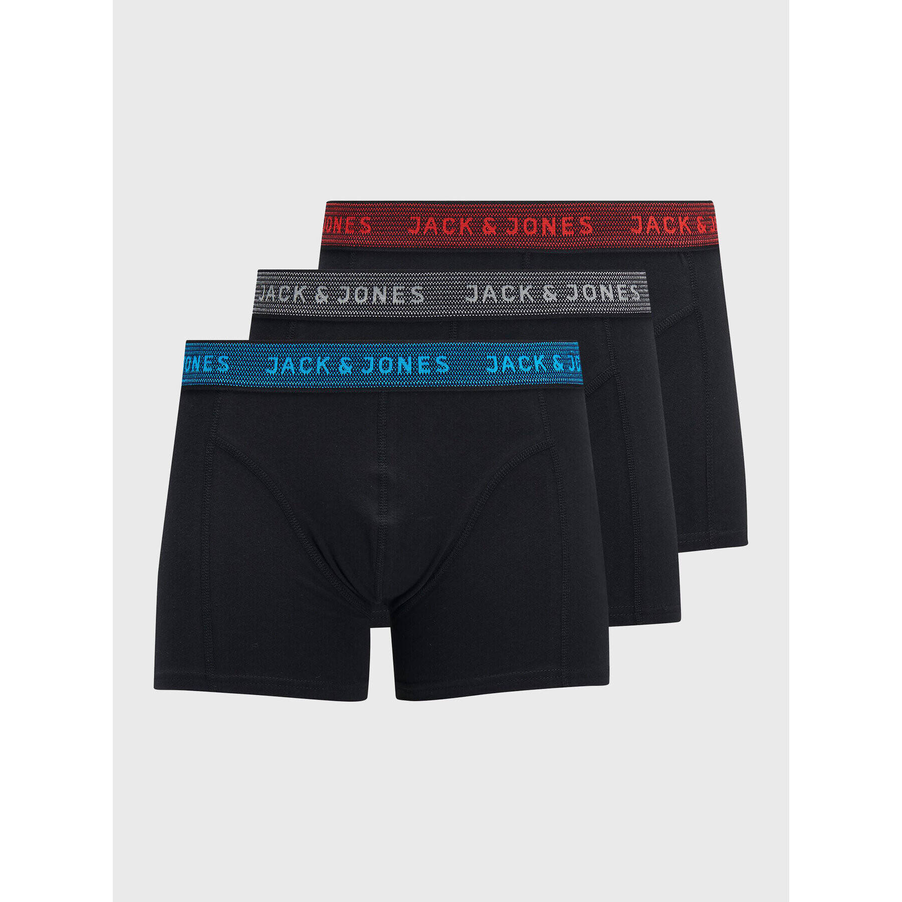 Jack&Jones 3 darab boxer Waistband 12127816 Fekete - Pepit.hu