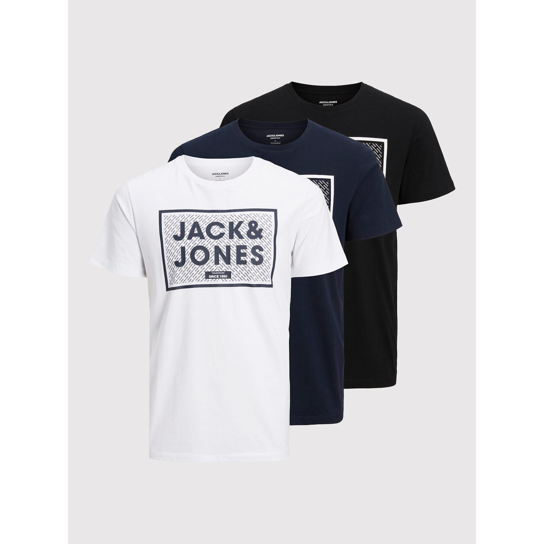 Jack&Jones 3 db póló Harrison 12220975 Színes Regular Fit - Pepit.hu