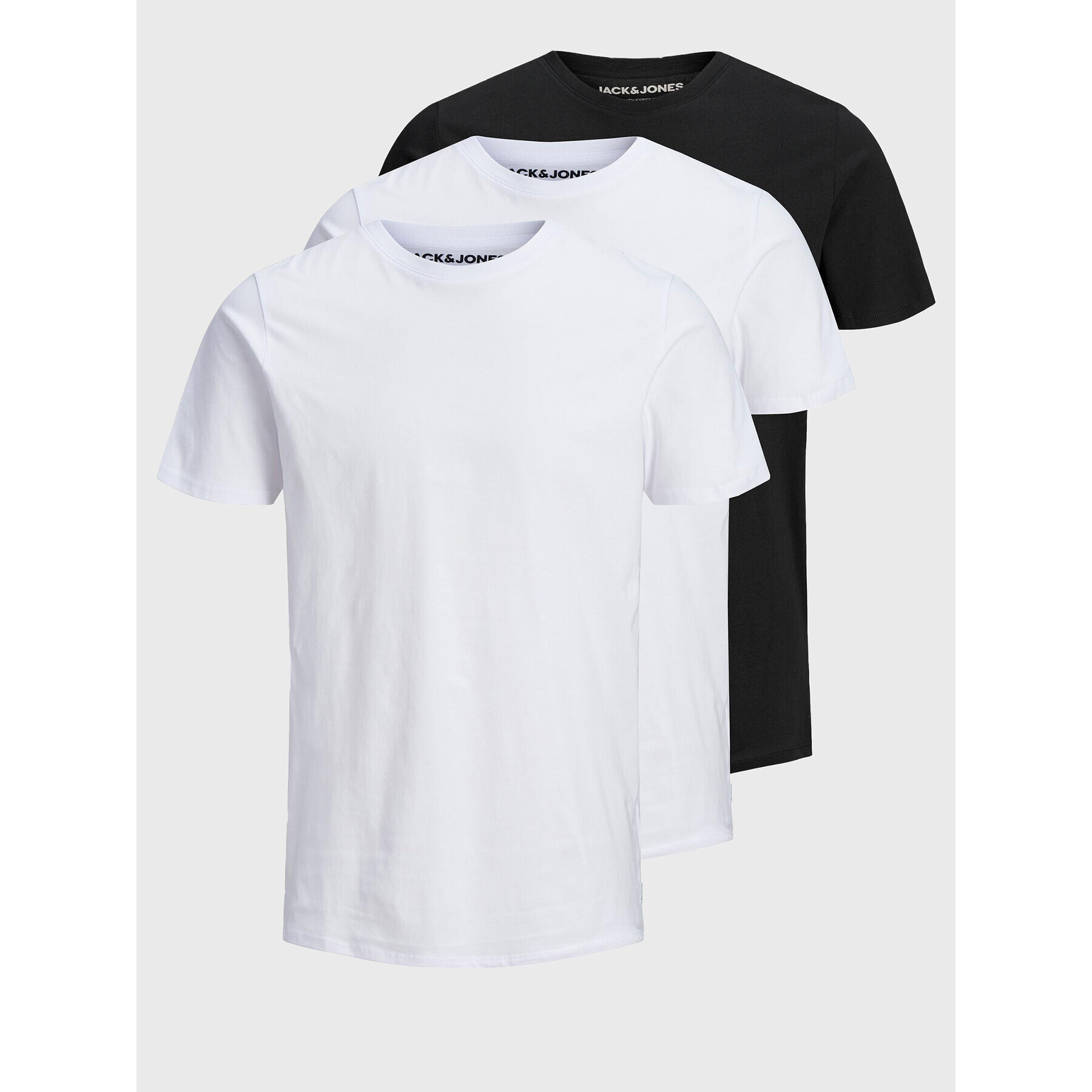 Jack&Jones 3 db póló Organic Basic 12191759 Színes Regular Fit - Pepit.hu