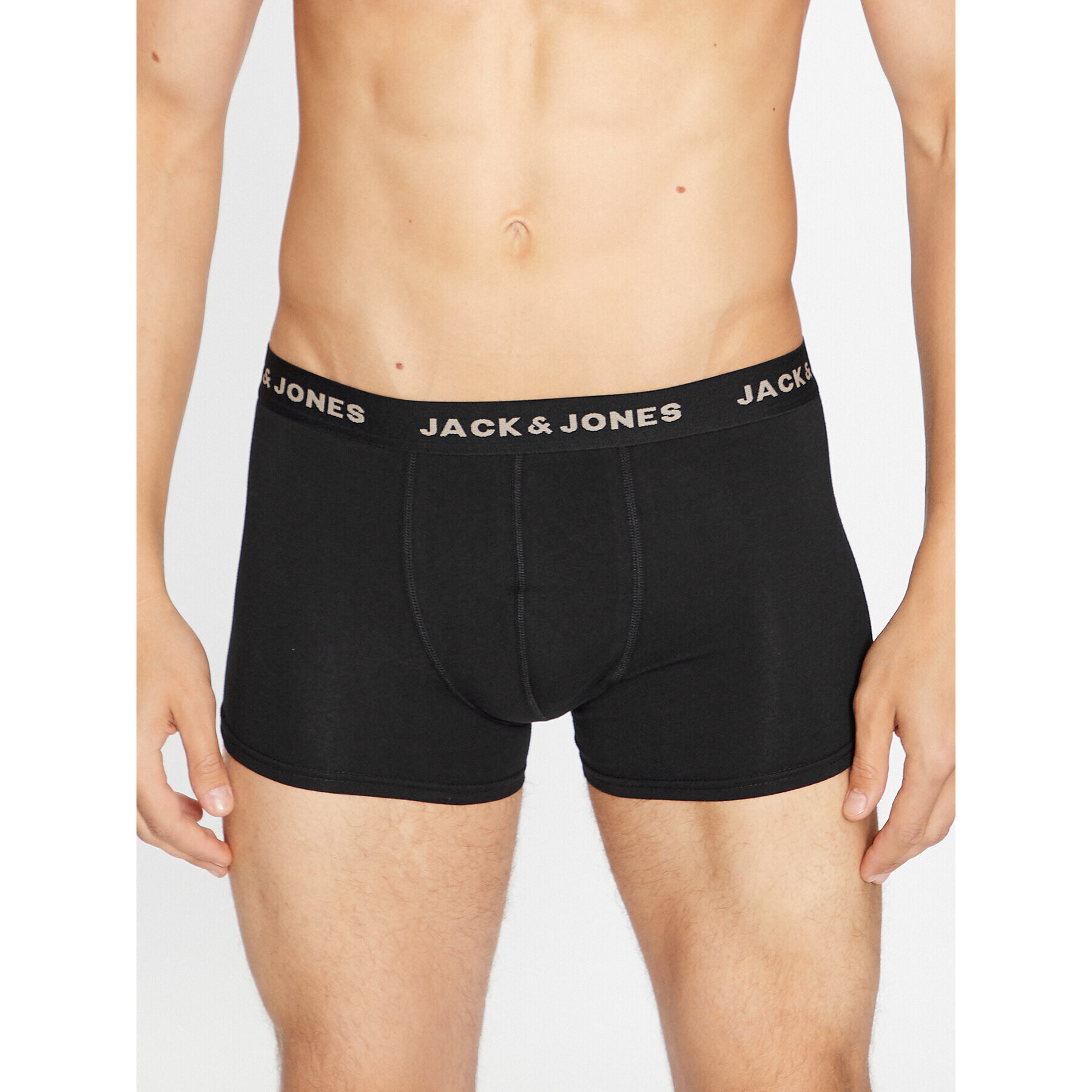 Jack&Jones 5 darab boxer 12237446 Fekete - Pepit.hu