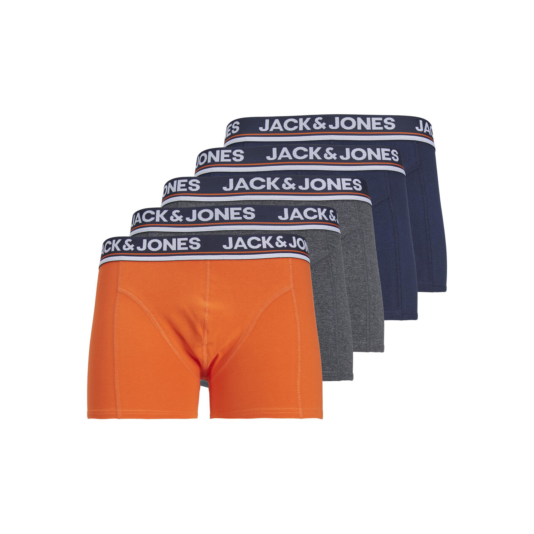 Jack&Jones 5 darab boxer Boulder 12234504 Színes - Pepit.hu