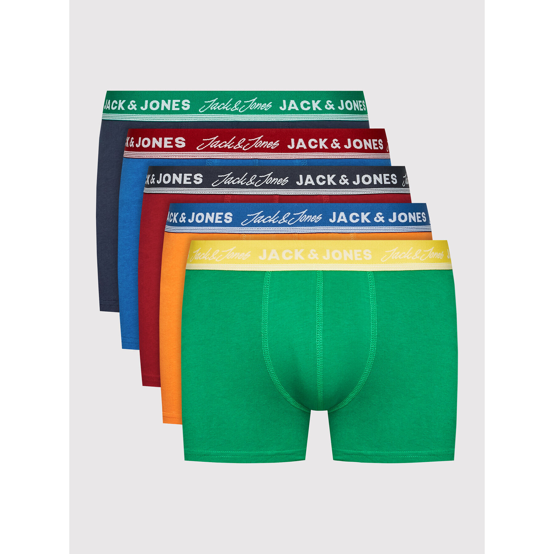 Jack&Jones 5 darab boxer Chillian 12210690 Színes - Pepit.hu