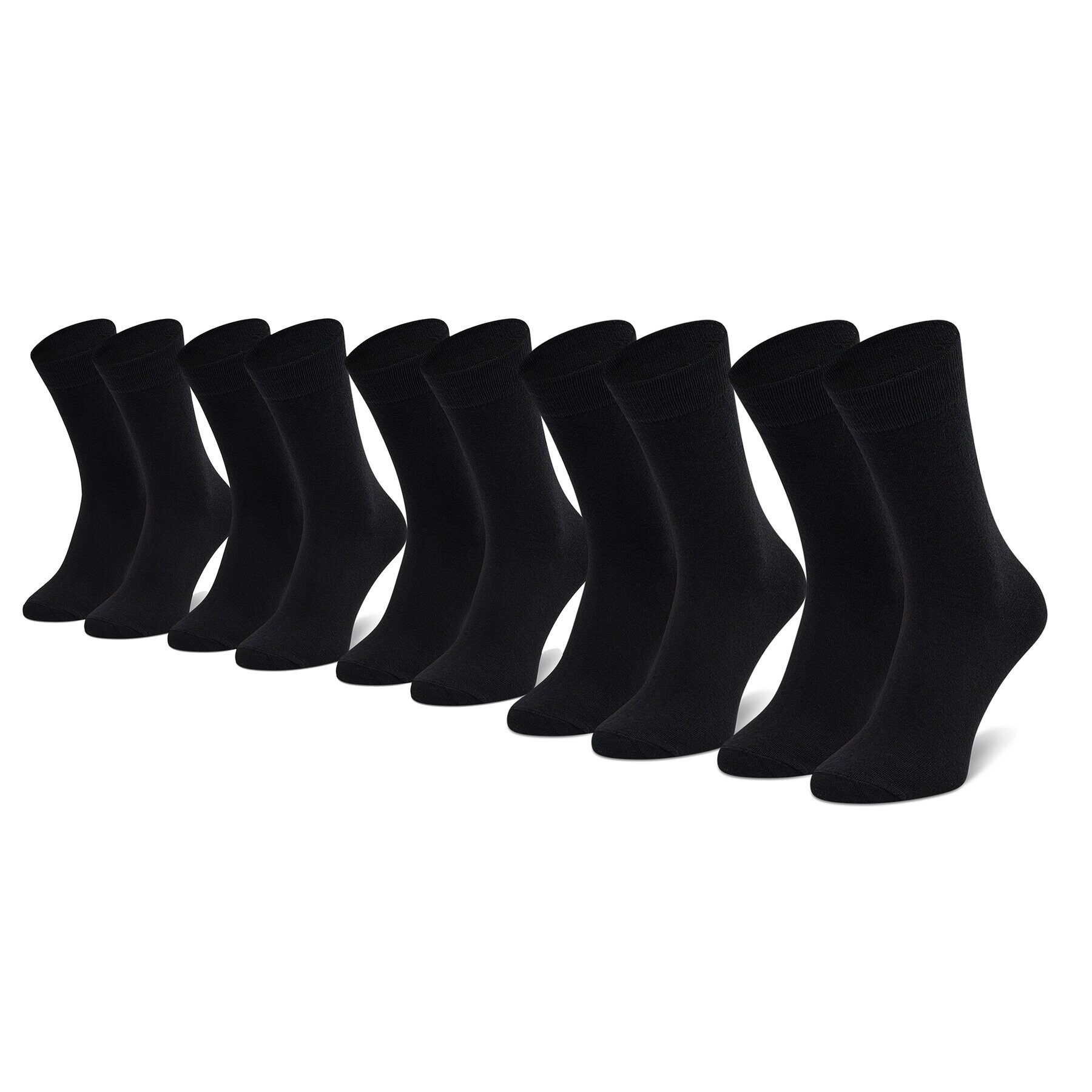 Jack&Jones 5 pár hosszú szárú férfi zokni Jacjens Sock 5 Pack Noos 12113085 Fekete - Pepit.hu