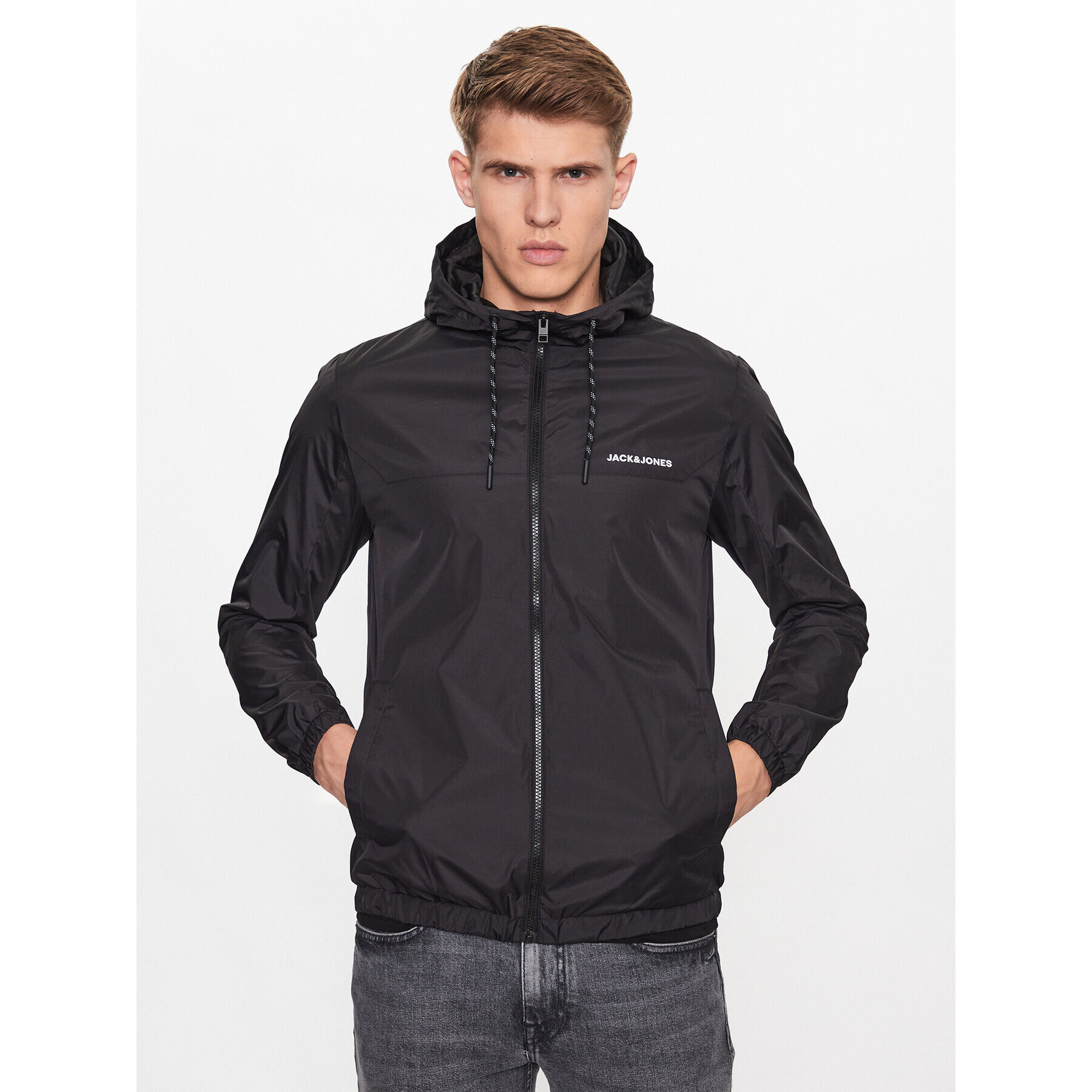 Jack&Jones Átmeneti kabát 12223136 Fekete Regular Fit - Pepit.hu