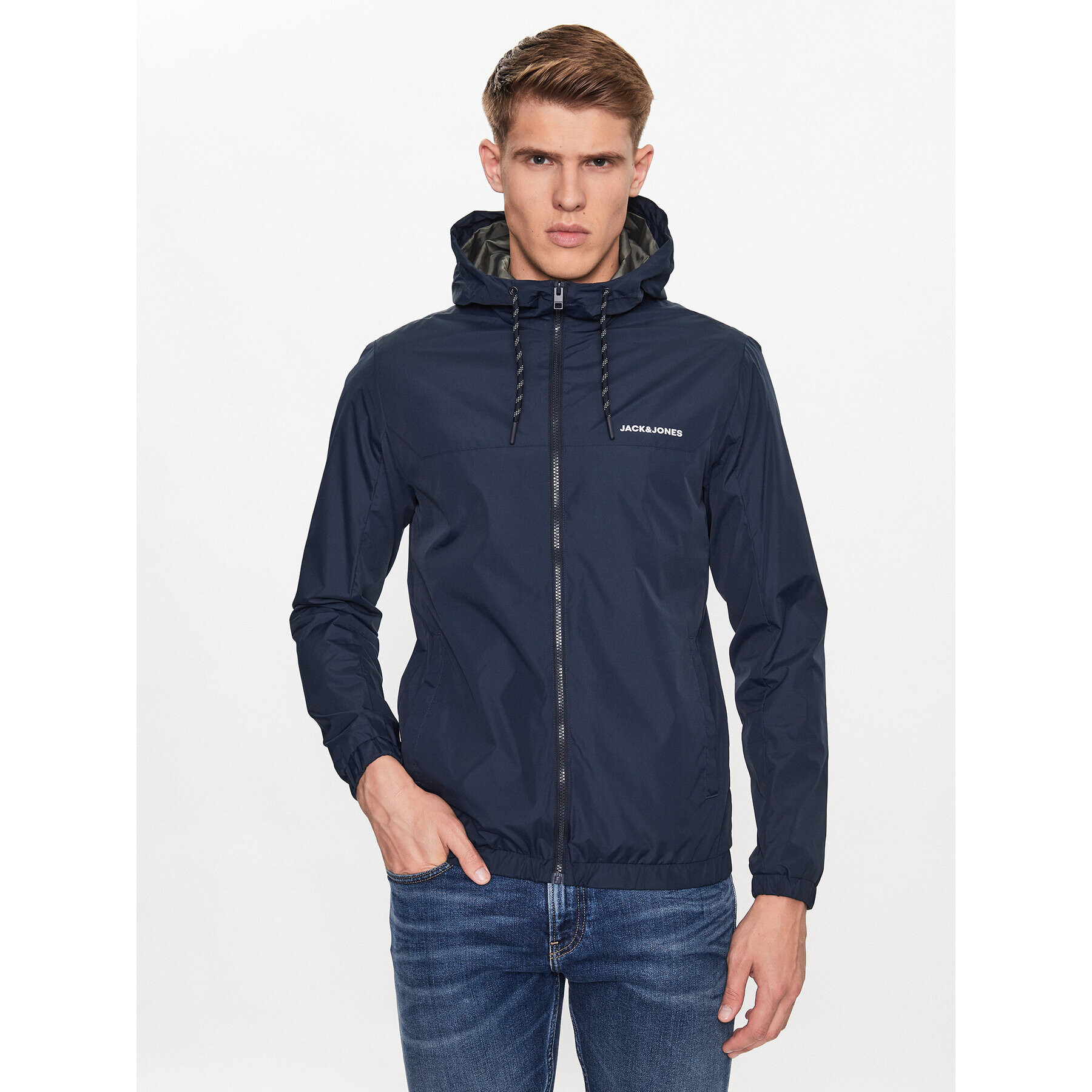 Jack&Jones Átmeneti kabát 12223136 Sötétkék Regular Fit - Pepit.hu