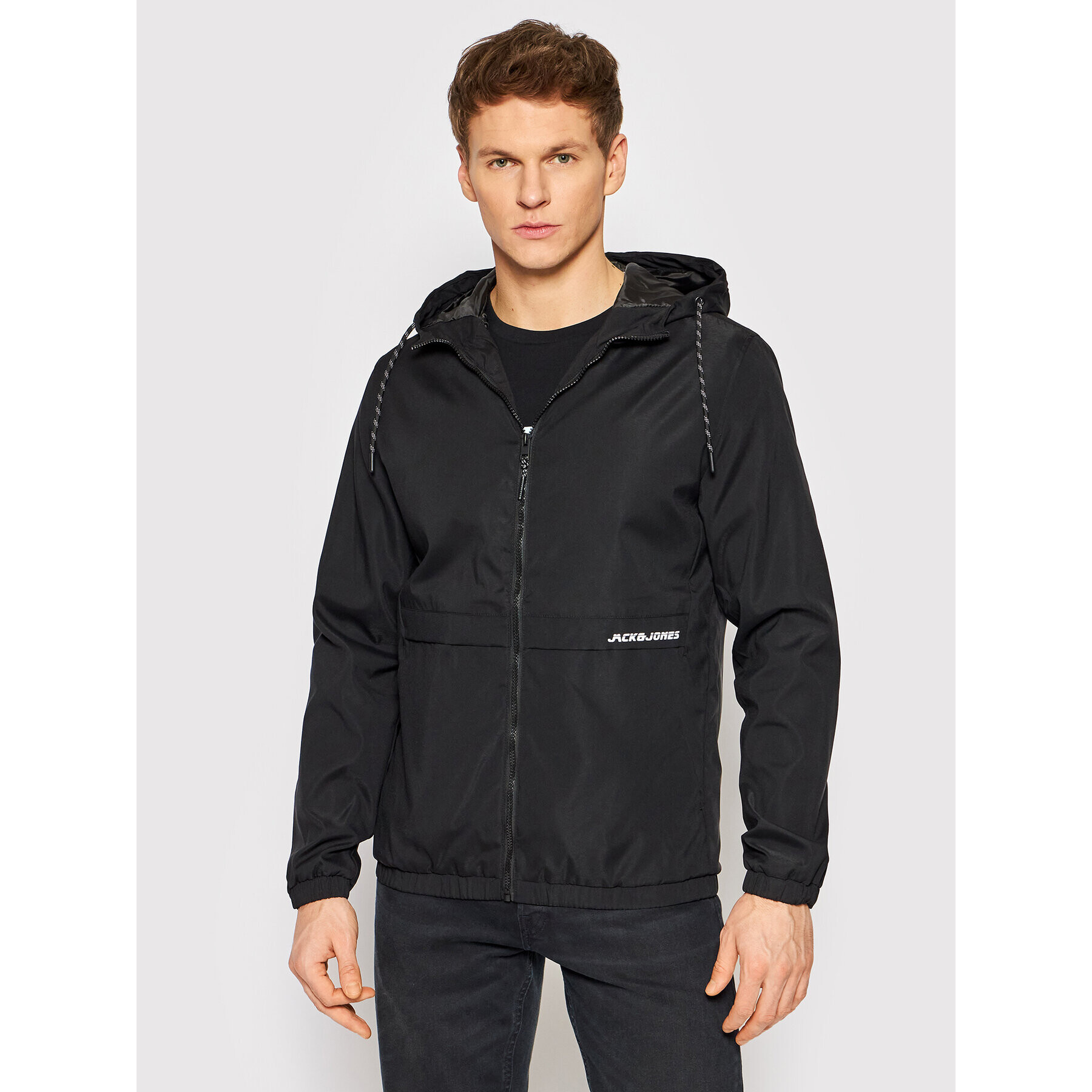 Jack&Jones Átmeneti kabát Barton 12200636 Fekete Regular Fit - Pepit.hu