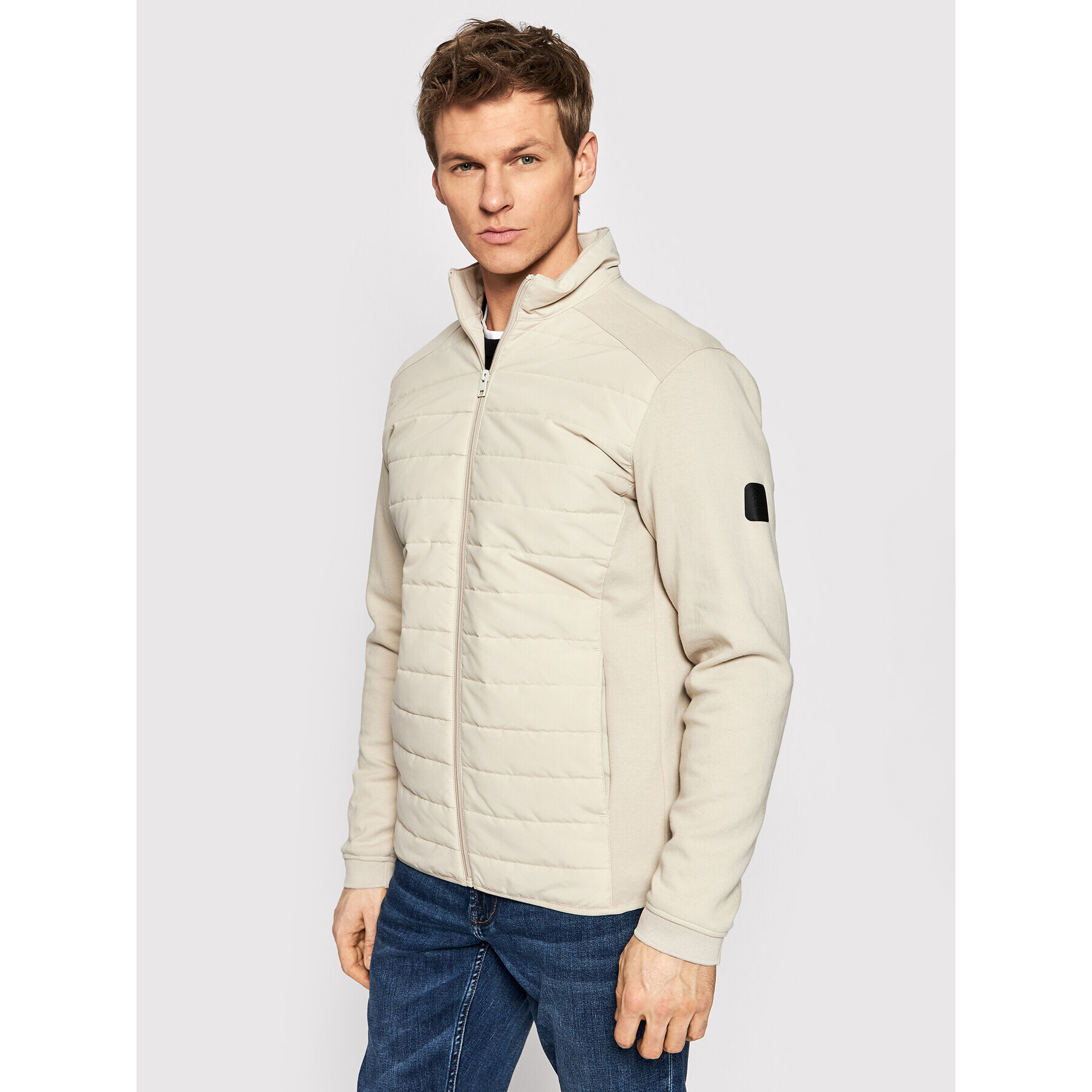 Jack&Jones Átmeneti kabát Clay 12202968 Bézs Regular Fit - Pepit.hu