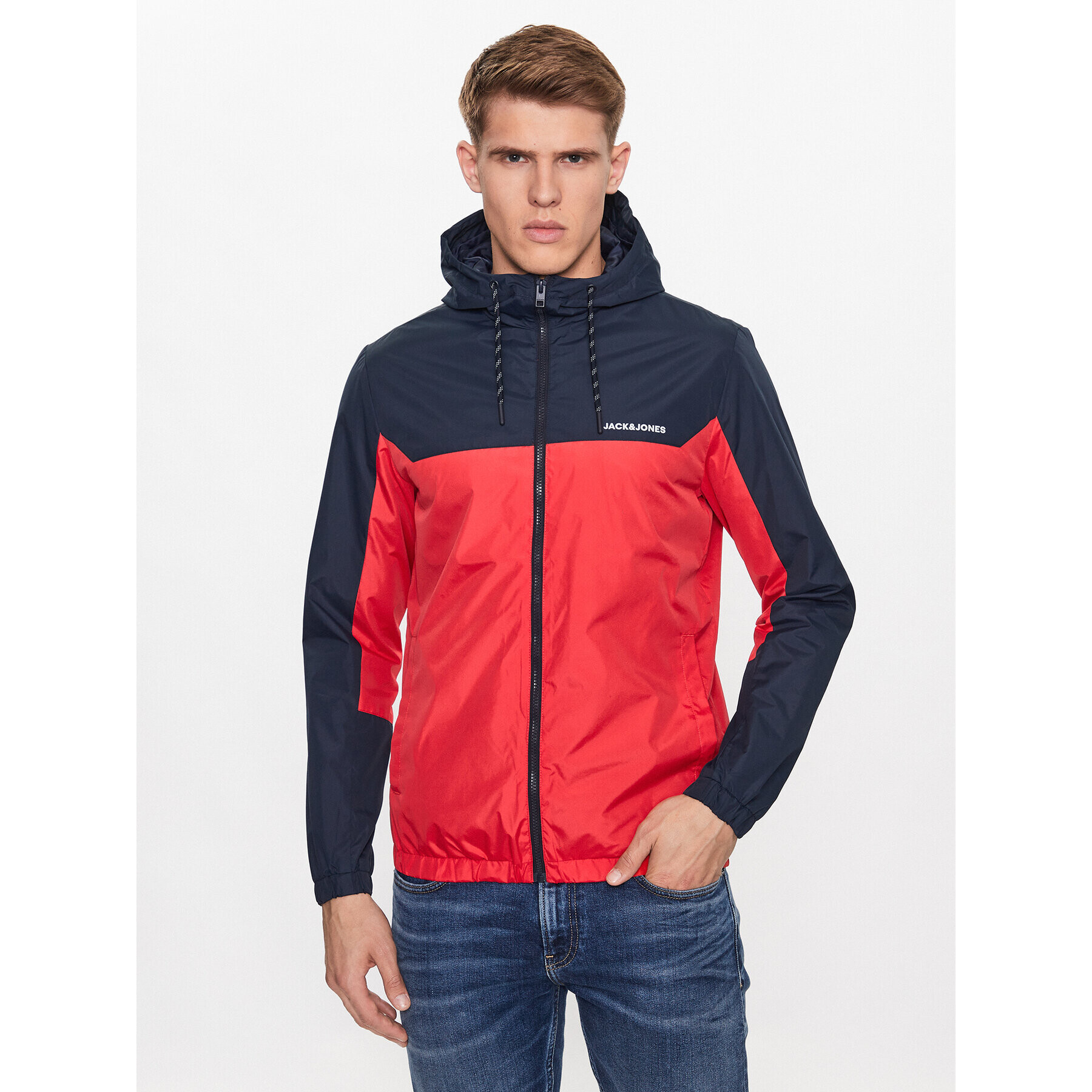 Jack&Jones Átmeneti kabát Dover 12223136 Piros Regular Fit - Pepit.hu