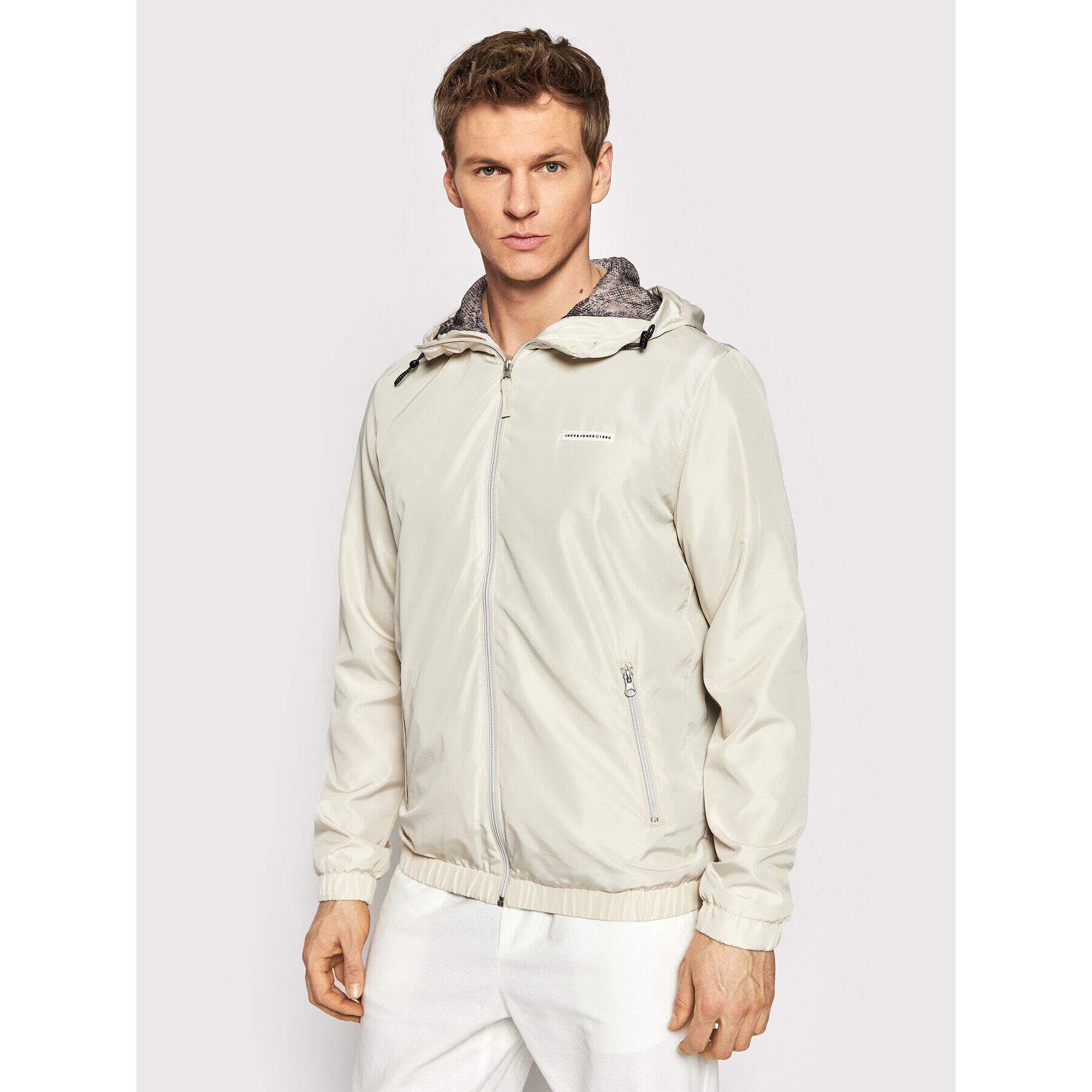 Jack&Jones Átmeneti kabát Jungle 12203438 Bézs Regular Fit - Pepit.hu