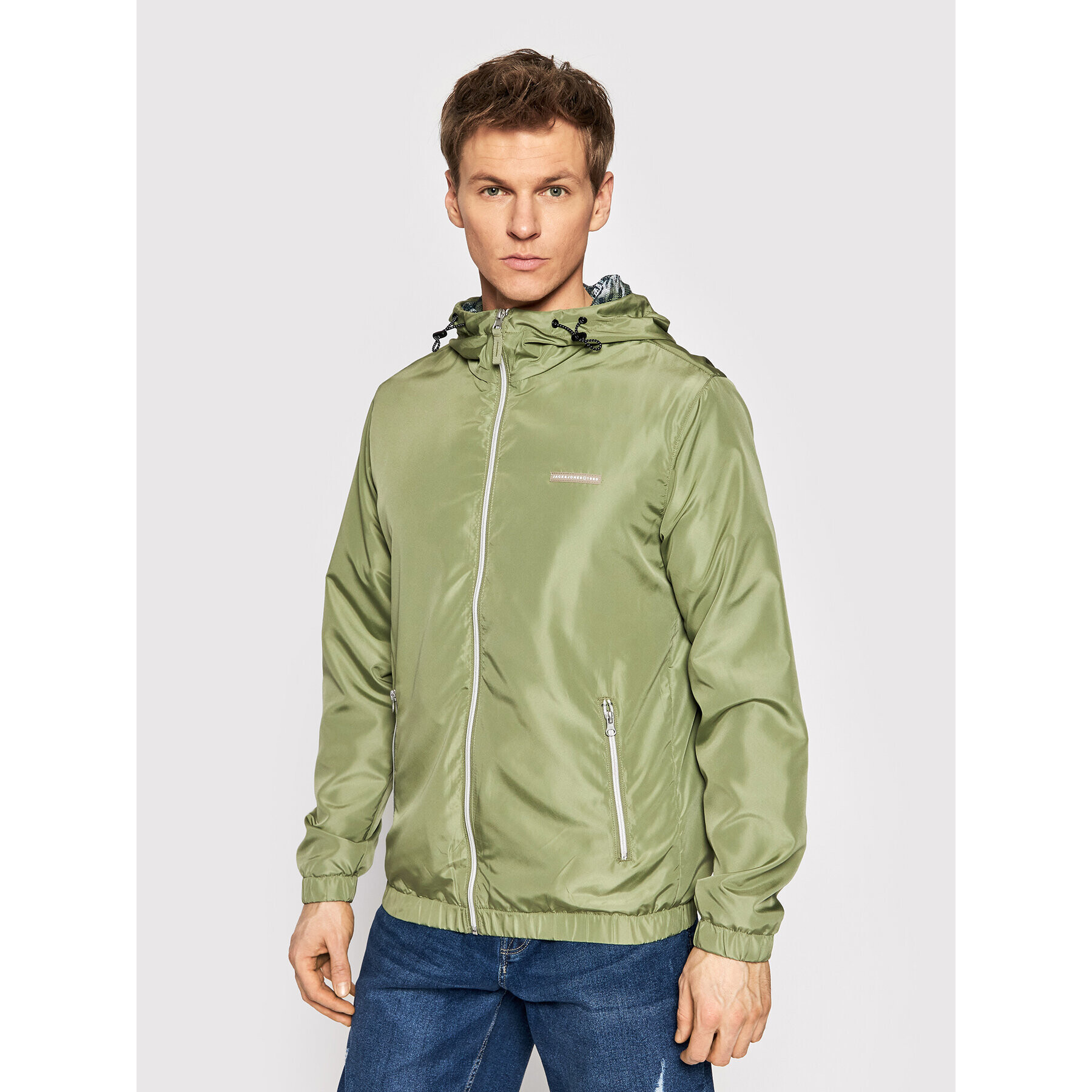 Jack&Jones Átmeneti kabát Jungle 12203438 Zöld Regular Fit - Pepit.hu