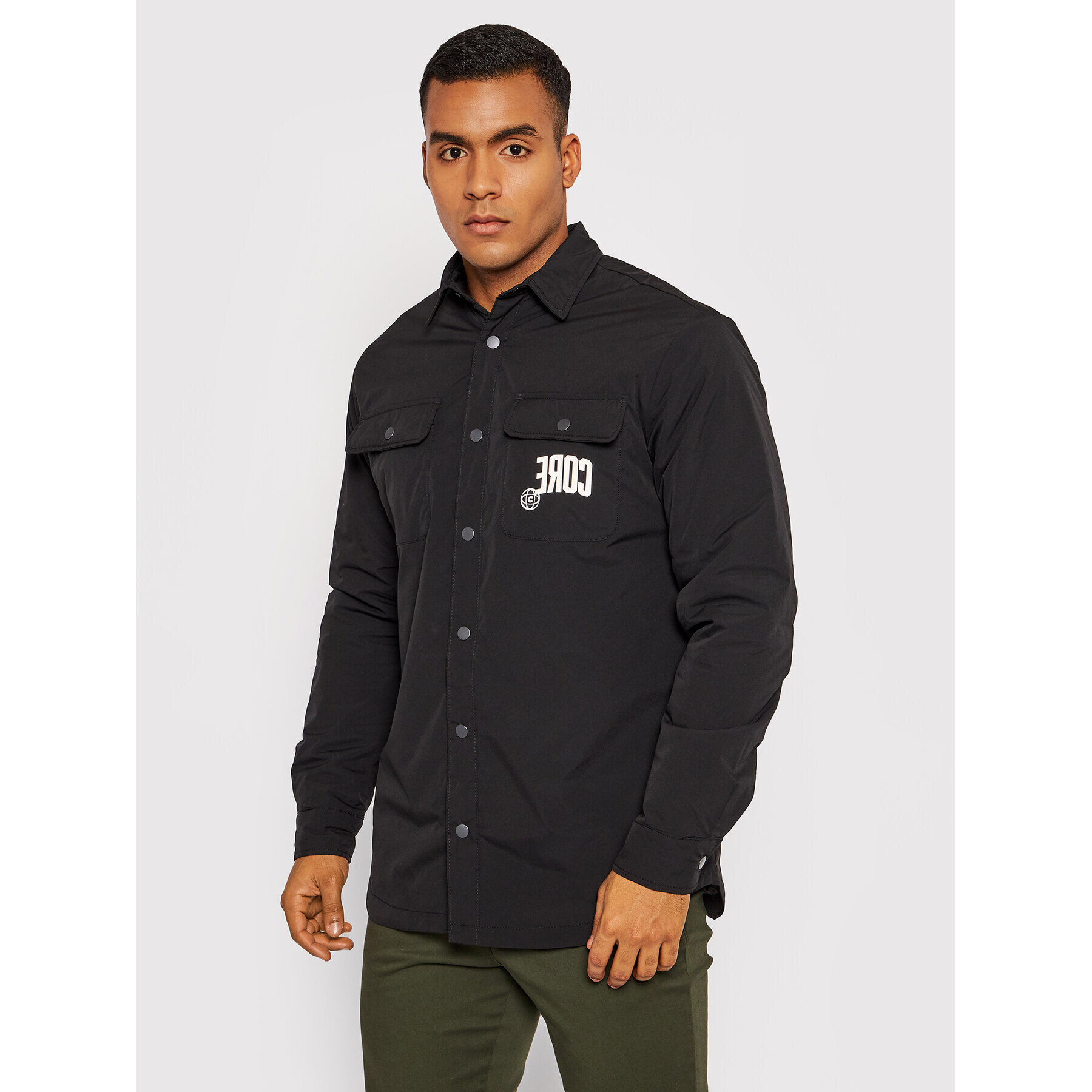 Jack&Jones Átmeneti kabát Lett 12198394 Fekete Regular Fit - Pepit.hu