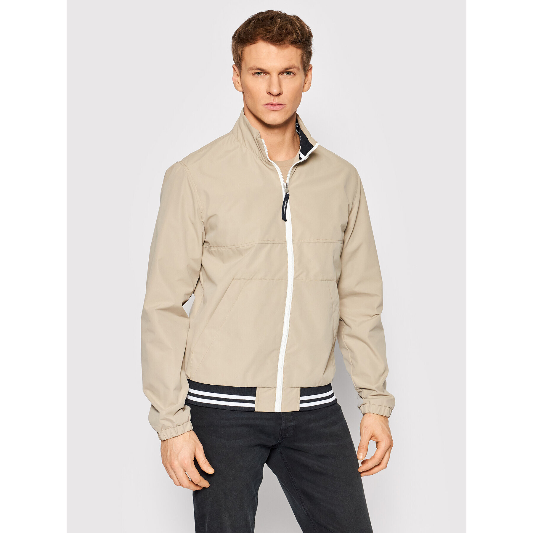 Jack&Jones Átmeneti kabát Luke 12203397 Bézs Regular Fit - Pepit.hu