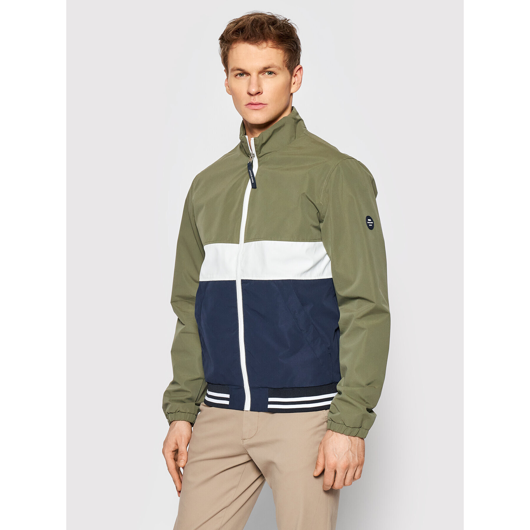 Jack&Jones Átmeneti kabát Luke 12203397 Zöld Regular Fit - Pepit.hu