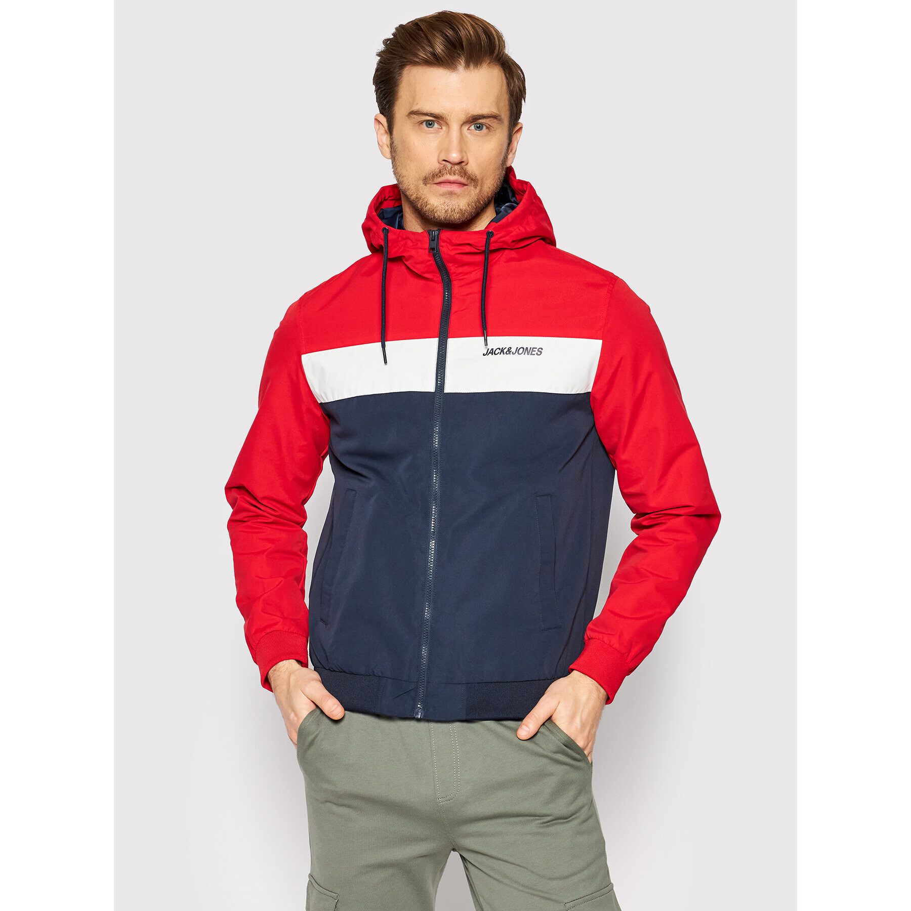 Jack&Jones Átmeneti kabát Rush 12200208 Sötétkék Regular Fit - Pepit.hu