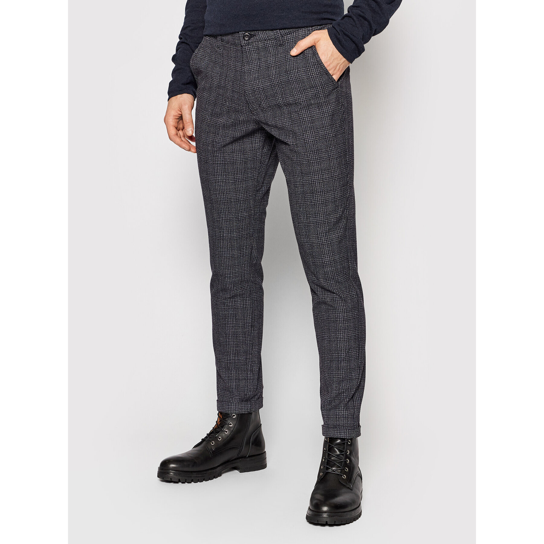 Jack&Jones Chinos Marco 12176524 Szürke Slim Fit - Pepit.hu