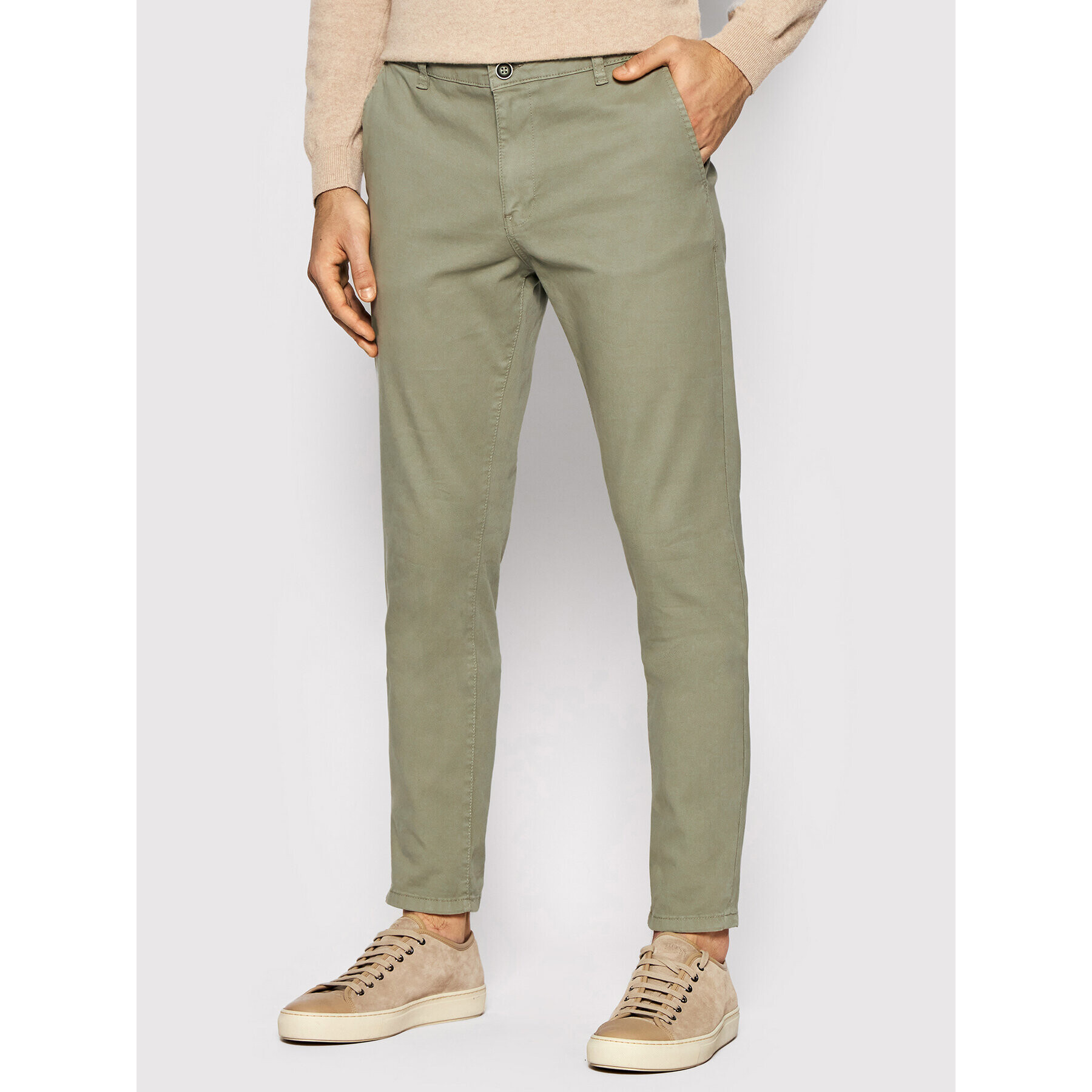 Jack&Jones Chinos Marco 12203328 Bézs Slim Fit - Pepit.hu