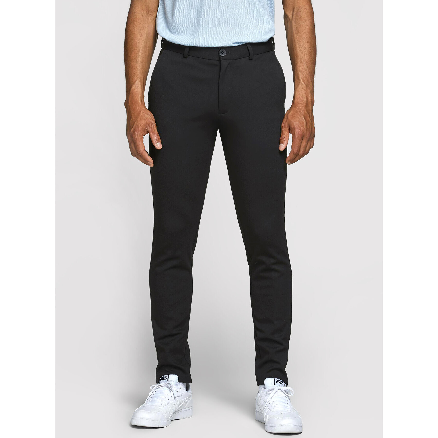 Jack&Jones Chinos Marco Phil 12173623 Fekete Slim Fit - Pepit.hu