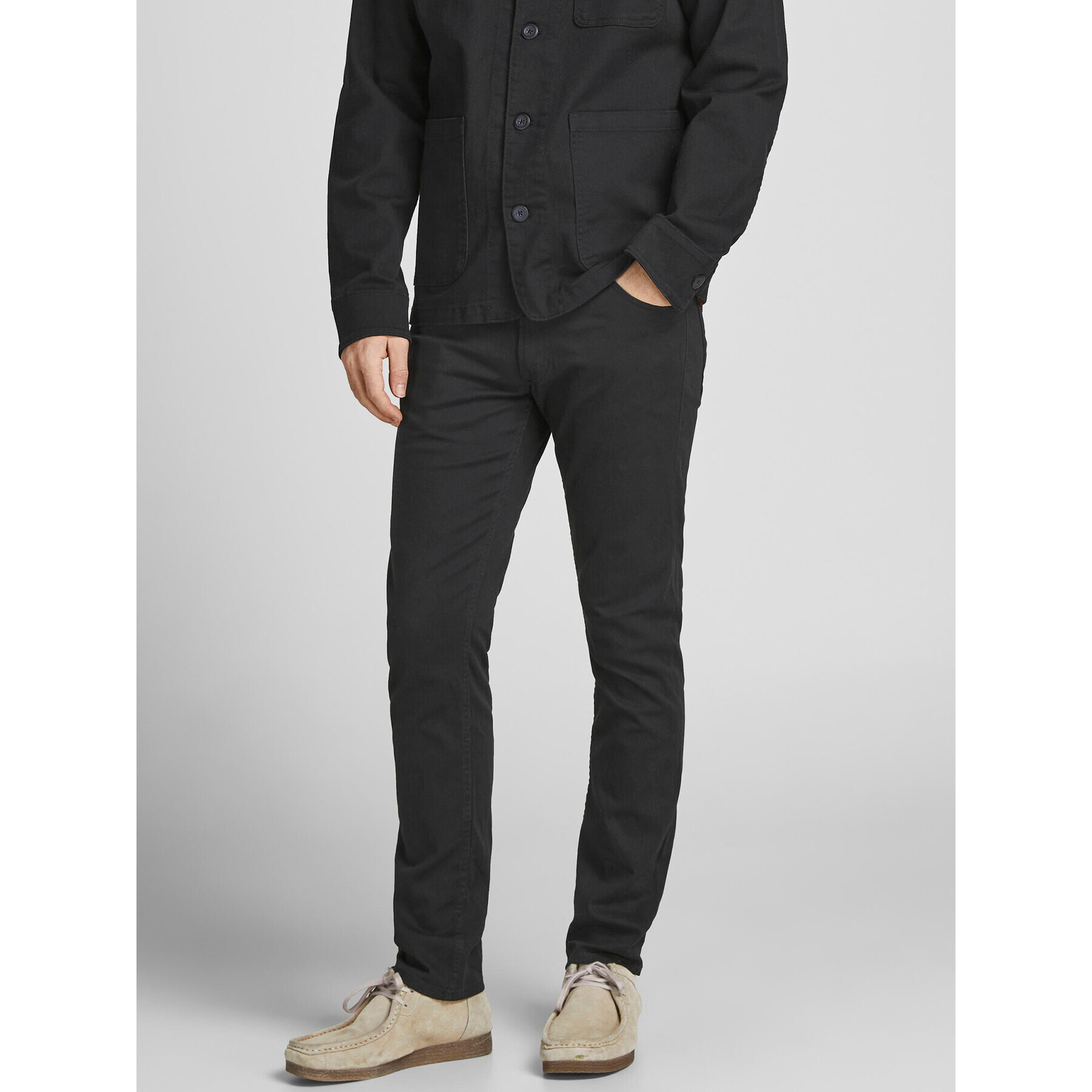 Jack&Jones Farmer 12201530 Fekete Slim Fit - Pepit.hu