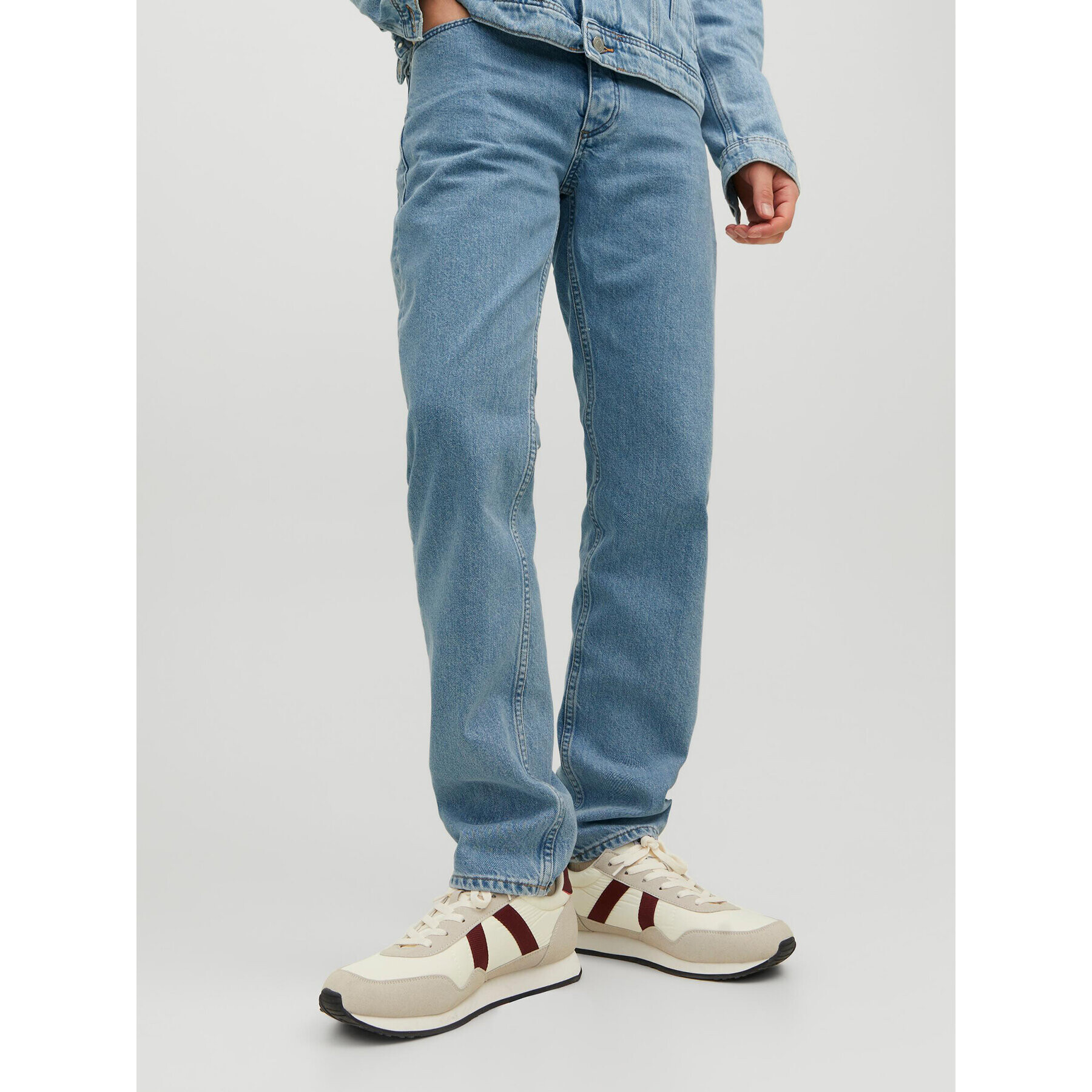 Jack&Jones Farmer Mike 12229553 Kék Tapered Fit - Pepit.hu