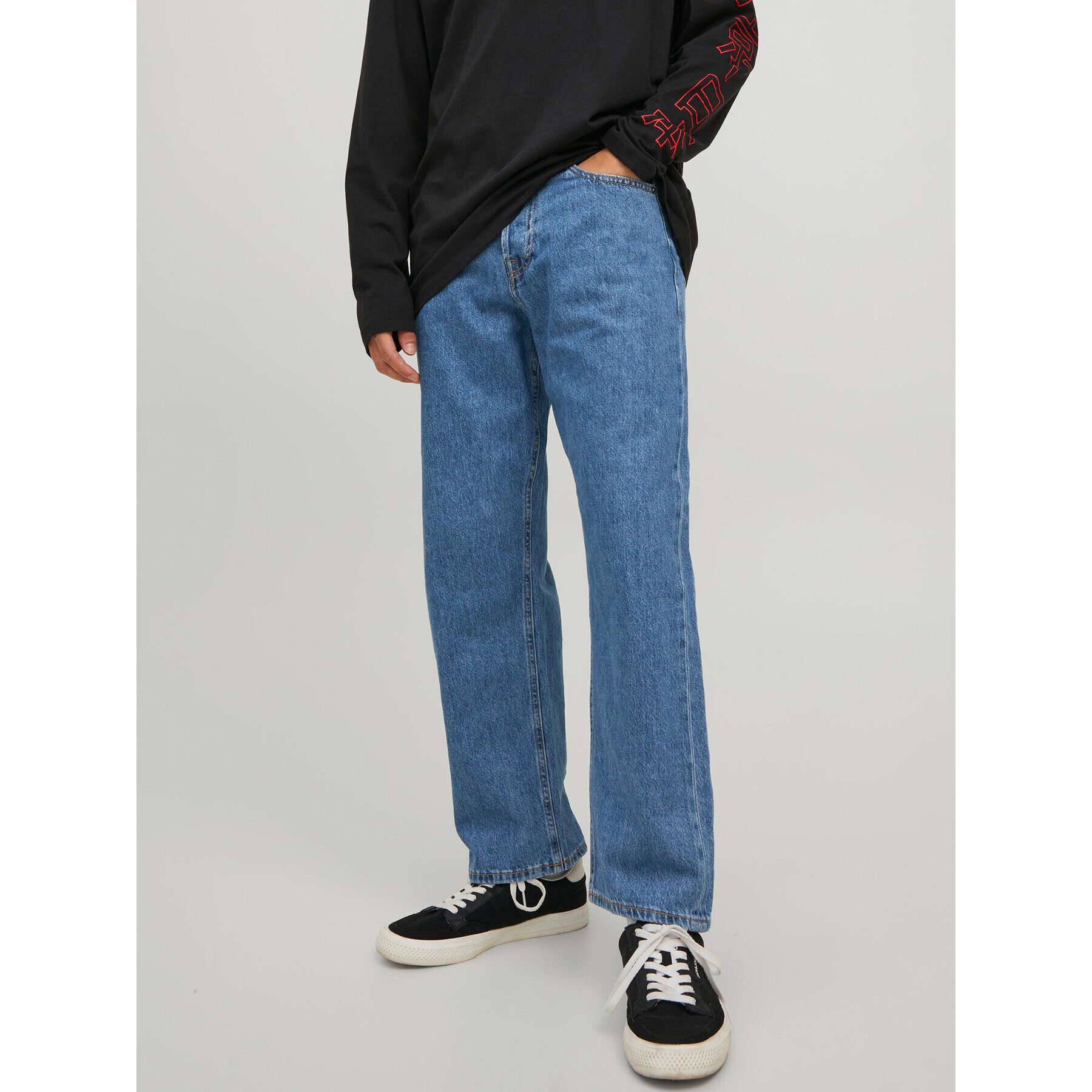 Jack&Jones Farmer 12230772 Kék Loose Fit - Pepit.hu