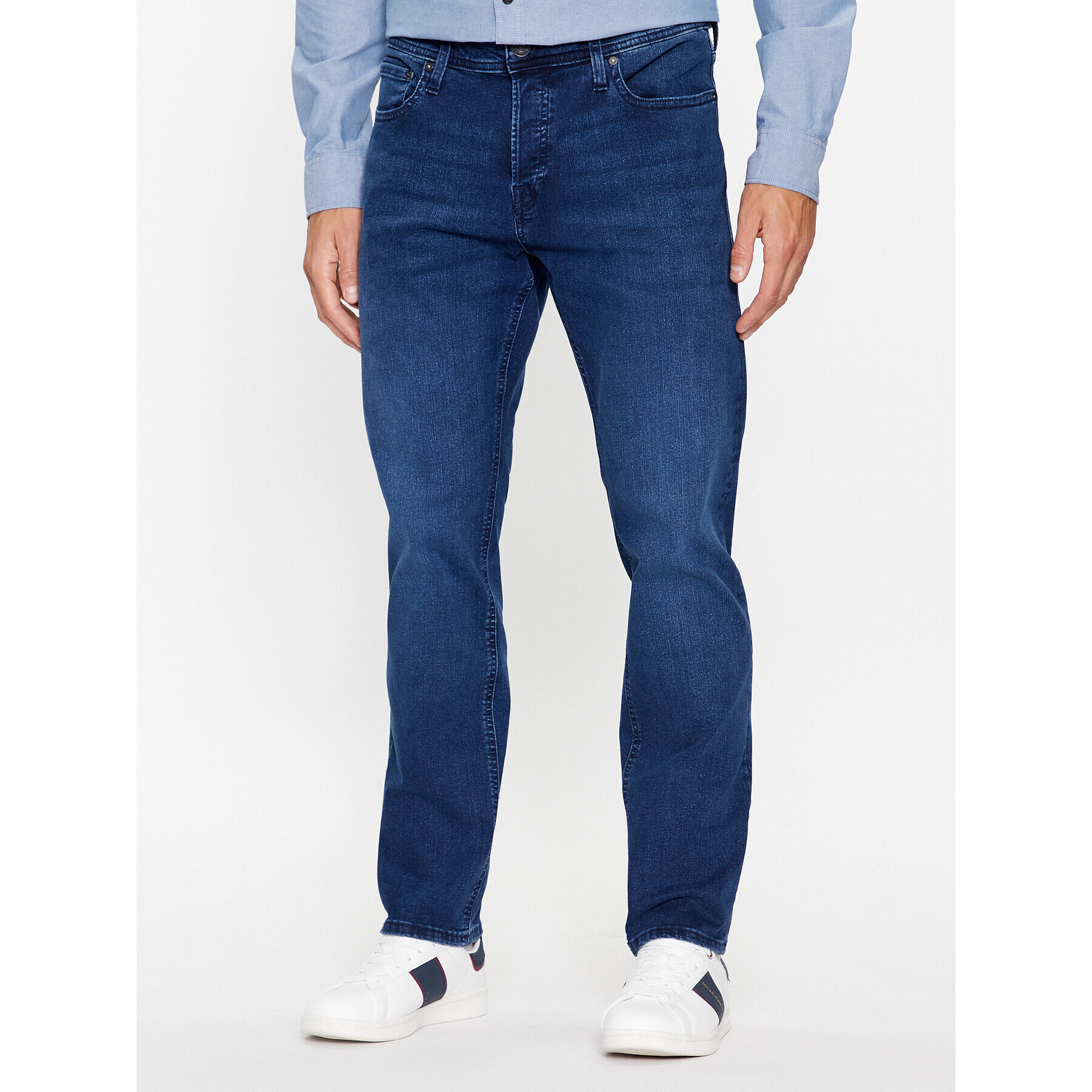 Jack&Jones Farmer 12246918 Kék Tapered Fit - Pepit.hu