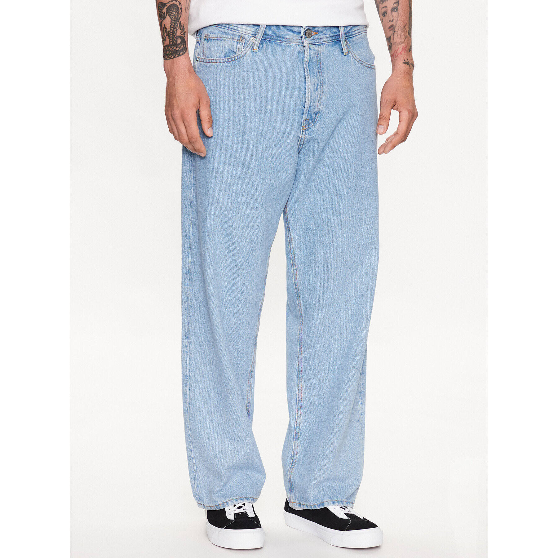 Jack&Jones Farmer Alex 12236082 Kék Baggy Fit - Pepit.hu