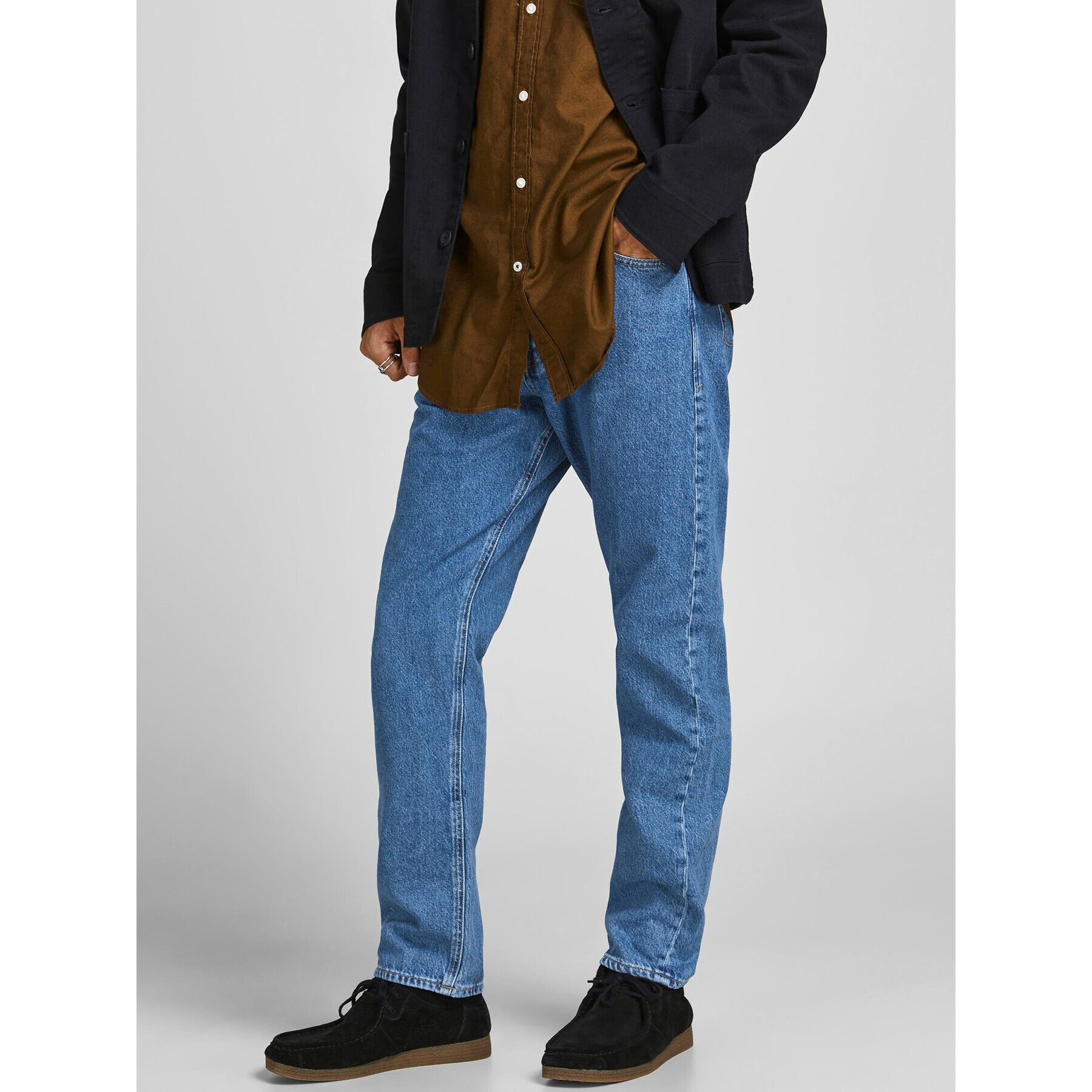 Jack&Jones Farmer Chris 12190937 Kék Relaxed Fit - Pepit.hu