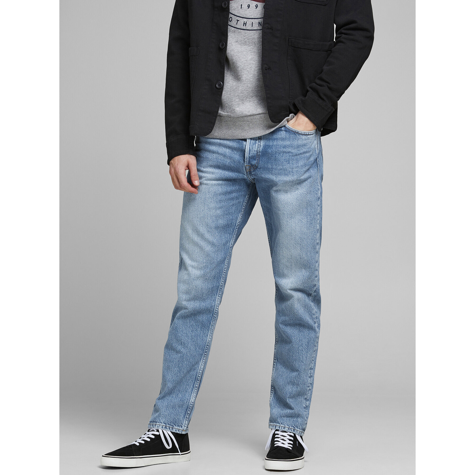 Jack&Jones Farmer Chris 12193398 Kék Relaxed Fit - Pepit.hu