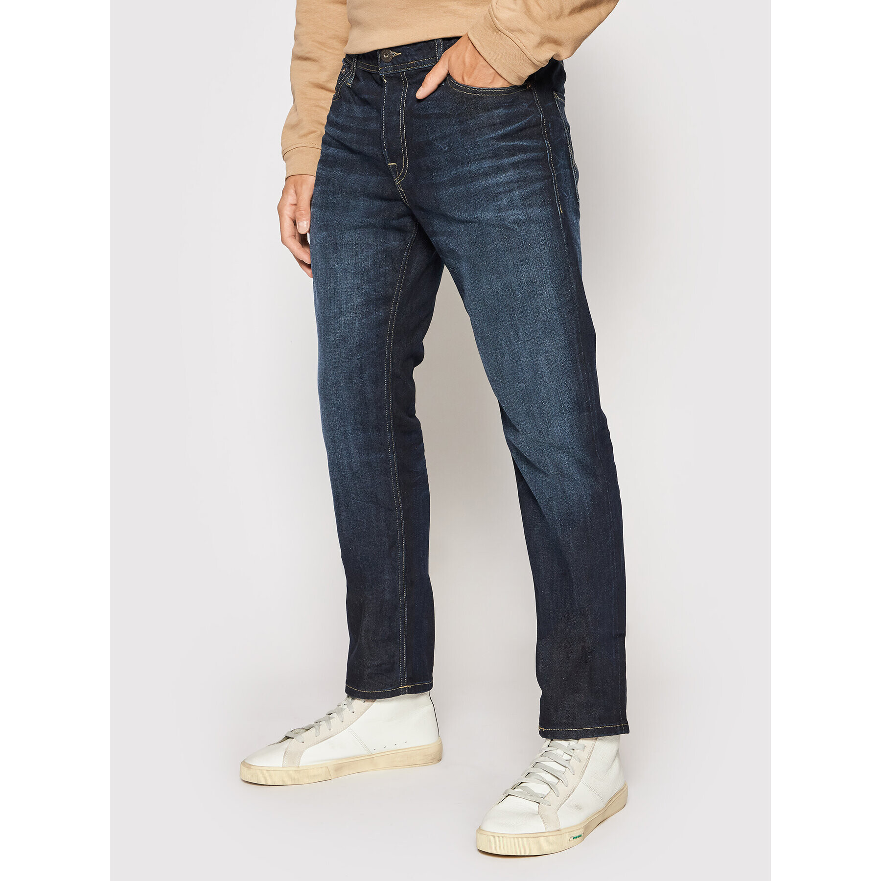 Jack&Jones Farmer Clark 12089063 Sötétkék Regular Fit - Pepit.hu